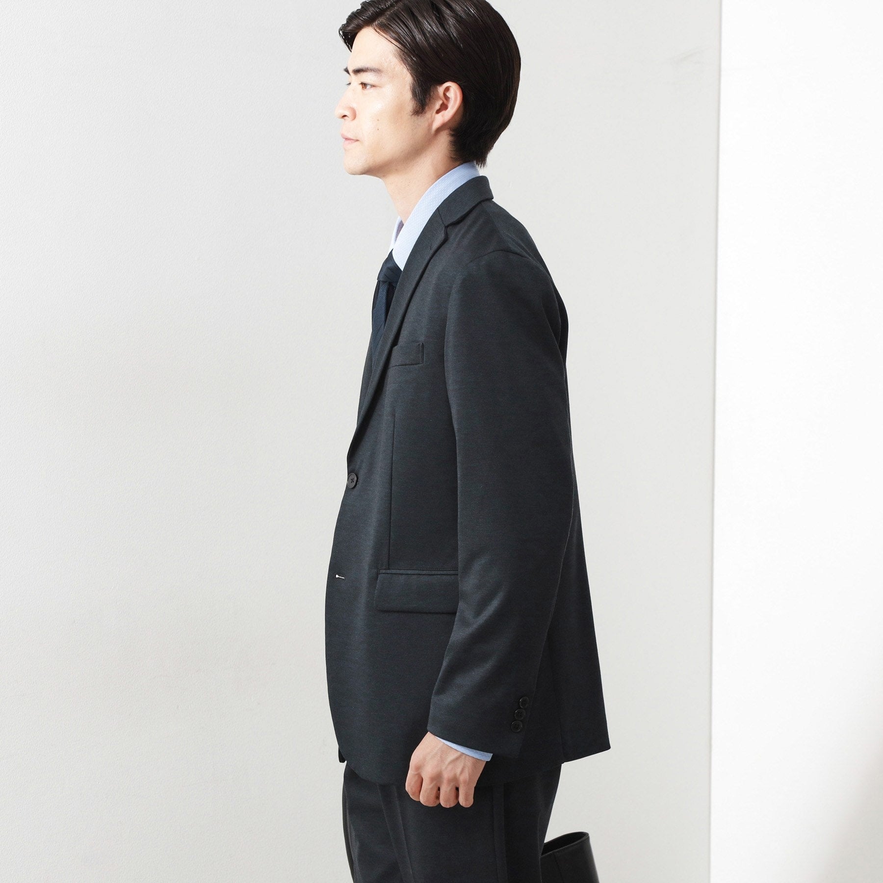ザ ショップ ティーケー(メンズ) THE SHOP TK(Men) ライトTRジャージジャケット【セットアップ可】 （ネイビー(094)） ネイビー(094)
