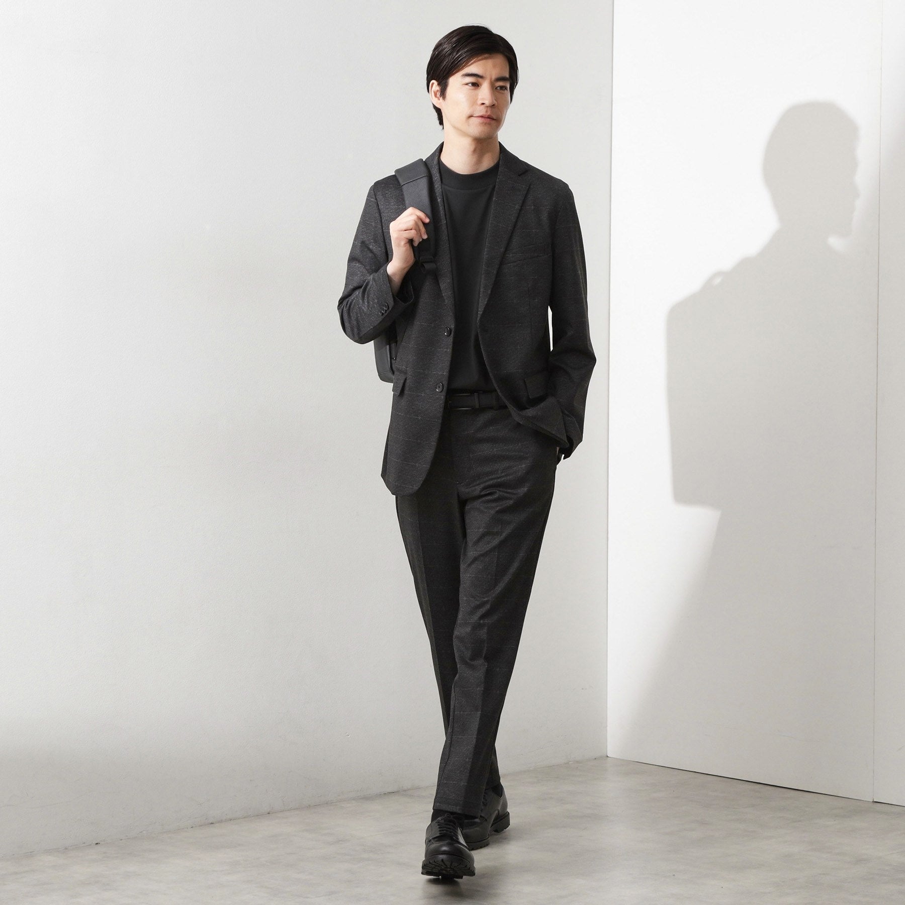 ザ ショップ ティーケー(メンズ) THE SHOP TK(Men) ライトTRジャージジャケット【セットアップ可】 （ネイビー(094)） ネイビー(094)