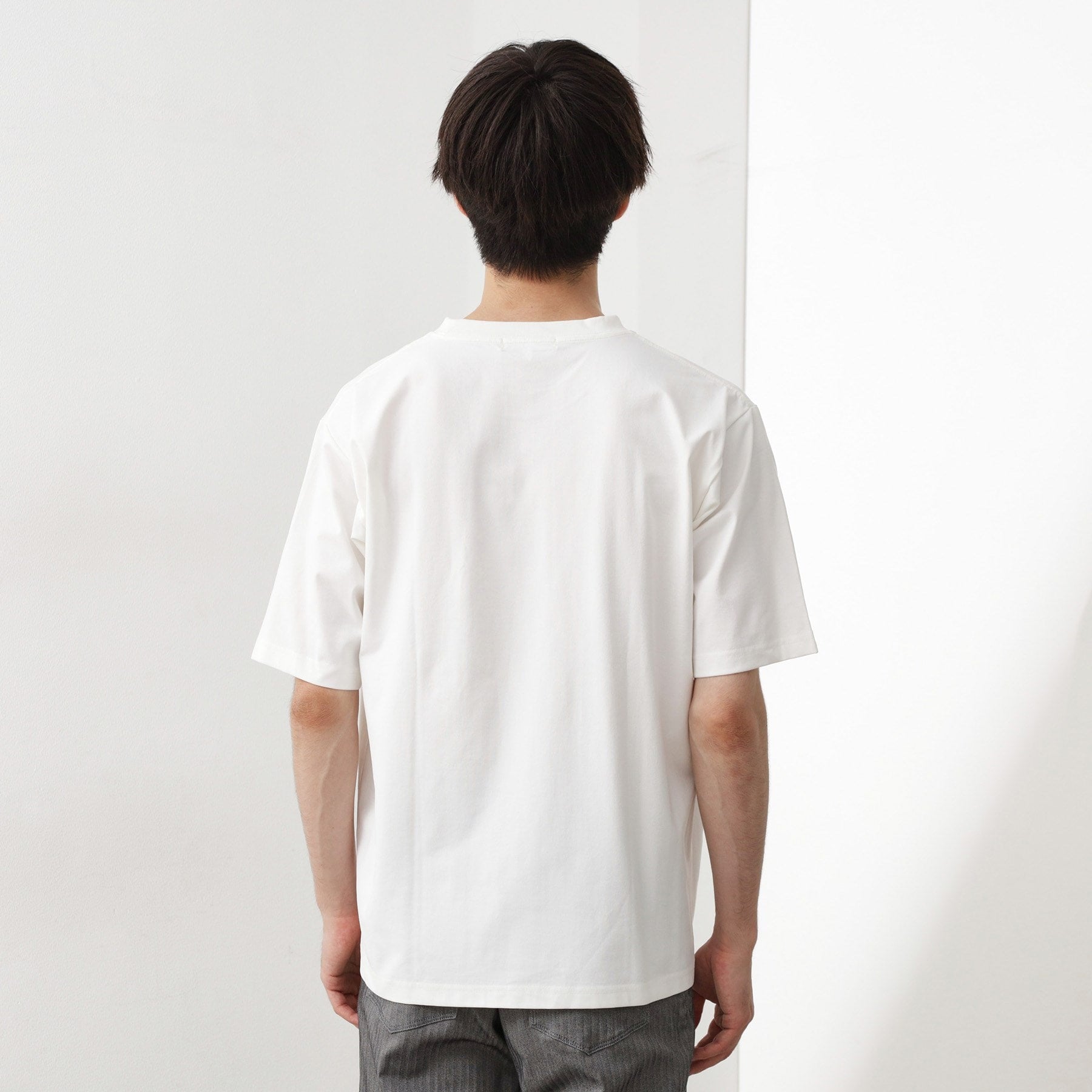 ザ ショップ ティーケー(メンズ) THE SHOP TK(Men) ジャカードアンサンブルカーディガン【半袖Tシャツ＋カーディガン セットアイテム】 （ライトグレー(011)） ライトグレー(011)