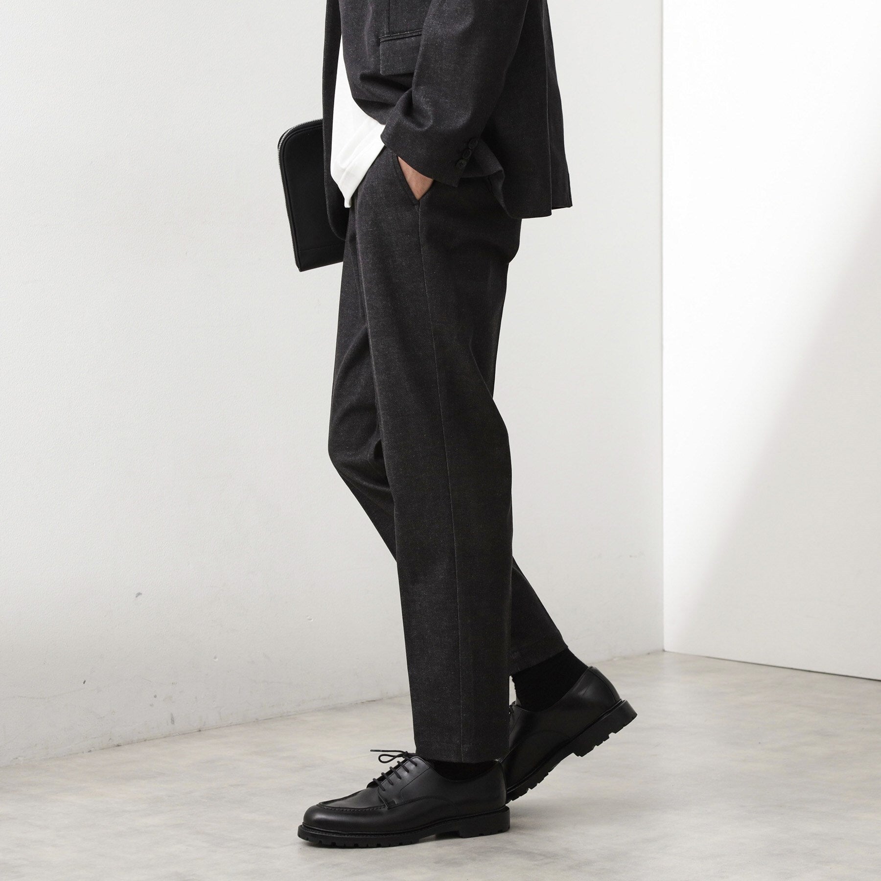 ザ ショップ ティーケー(メンズ) THE SHOP TK(Men) エバーデニムスラックス【セットアップ可】 （ネイビー(094)） ネイビー(094)