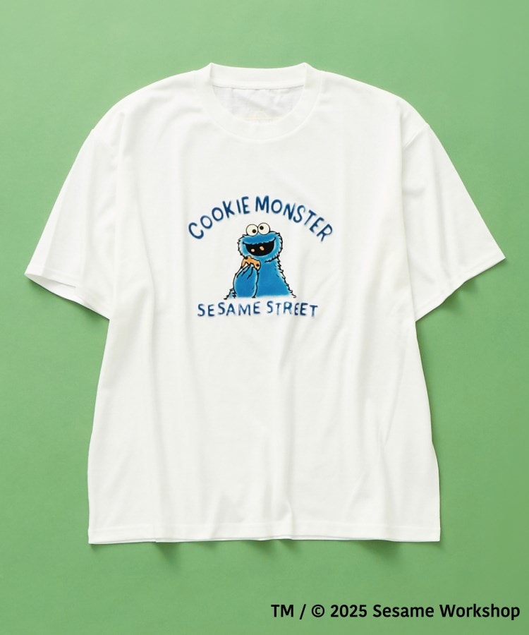 ザ ショップ ティーケー(メンズ) THE SHOP TK(Men) セサミストリートTシャツ／親子リンク （オフホワイト(003)） オフホワイト(003)