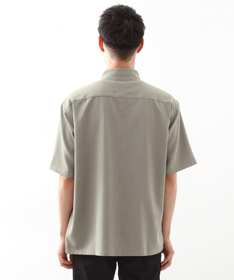 ザ ショップ ティーケー(メンズ) THE SHOP TK(Men) ドライポリシャツSS （チャコールグレー(014)） チャコールグレー(014)