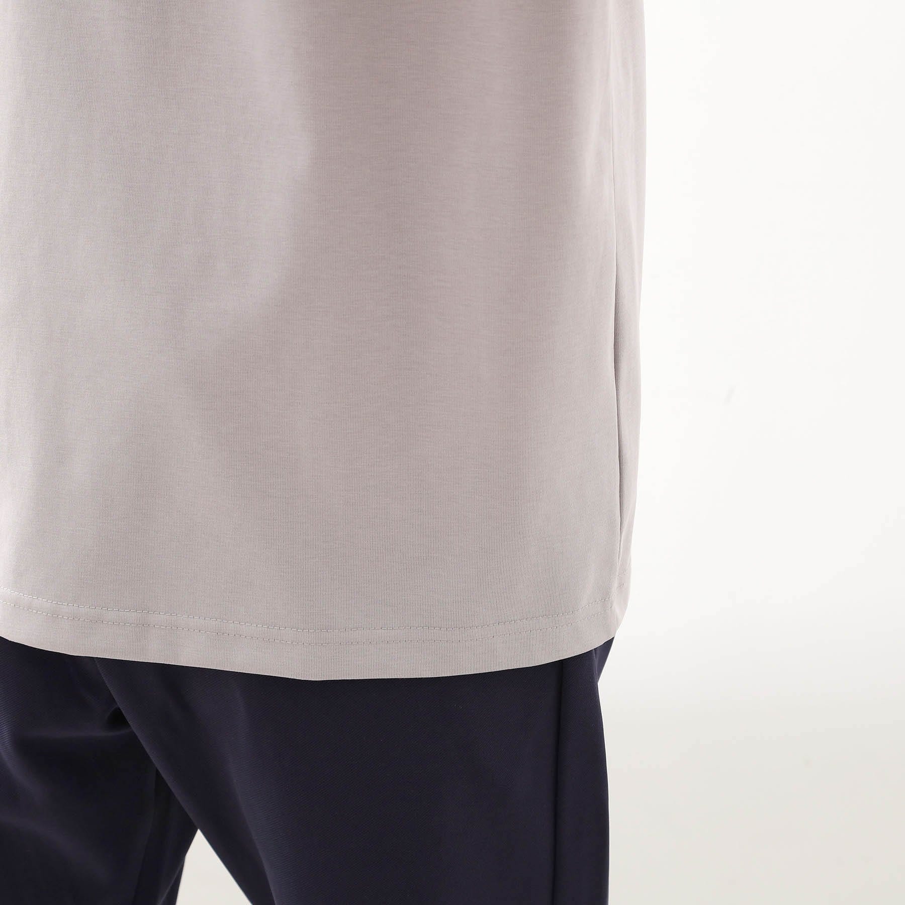 ザ ショップ ティーケー(メンズ) THE SHOP TK(Men) モックネックプレーティング天竺 （ライトグレー(011)） ライトグレー(011)