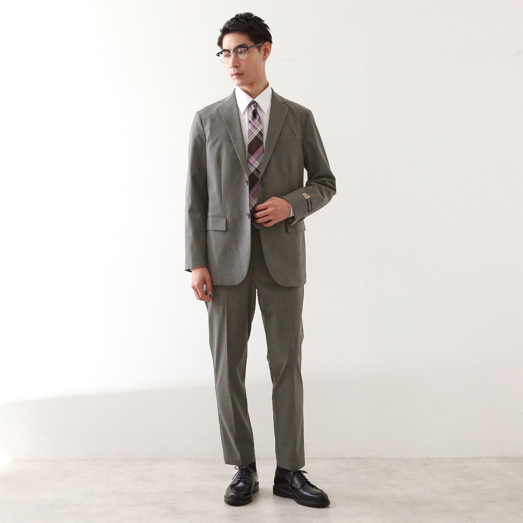 ザ ショップ ティーケー(メンズ) THE SHOP TK(Men) CARREMAN／キャリーマンTRスラックス【セットアップ可】 （チャコールグレー(213)） チャコールグレー(213)
