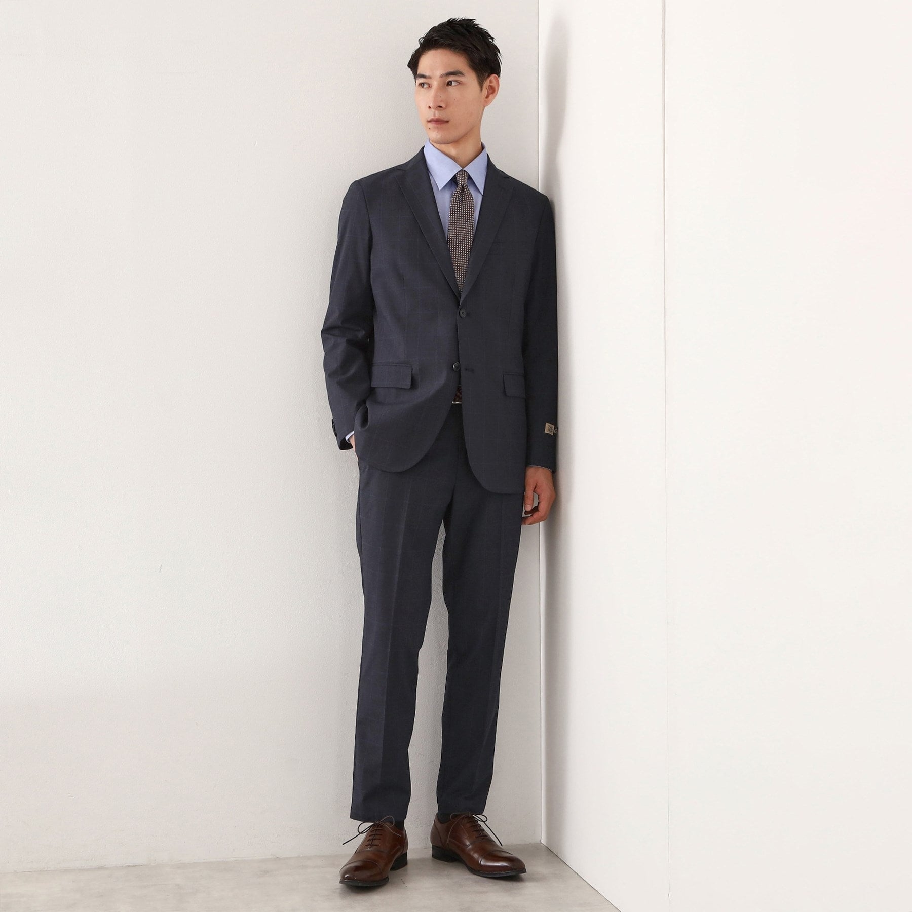ザ ショップ ティーケー(メンズ) THE SHOP TK(Men) CARREMAN／キャリーマンTRスラックス【セットアップ可】 （チャコールグレー(213)） チャコールグレー(213)
