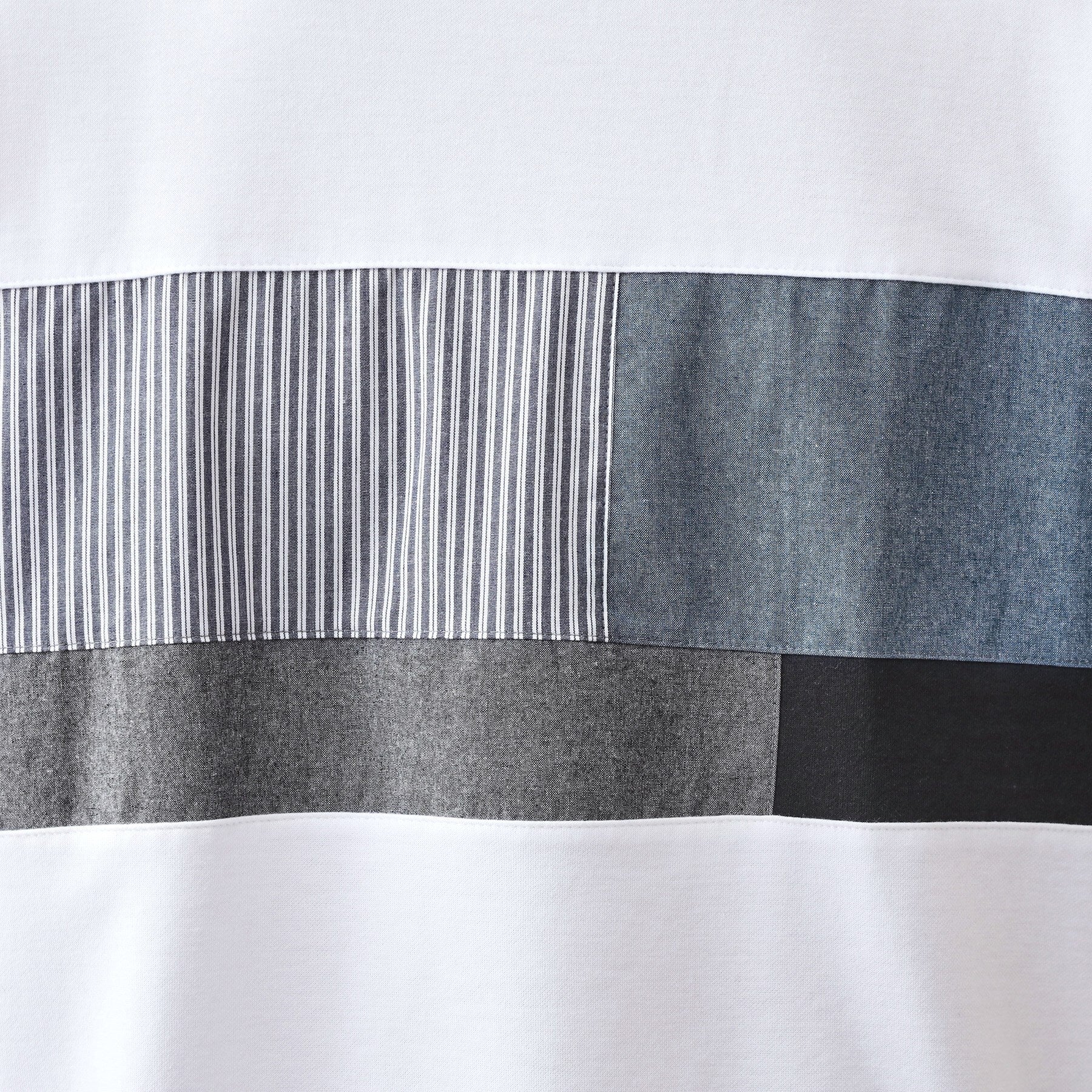 ザ ショップ ティーケー(メンズ) THE SHOP TK(Men) パネル切替半袖Tシャツ （オフホワイト(003)） オフホワイト(003)