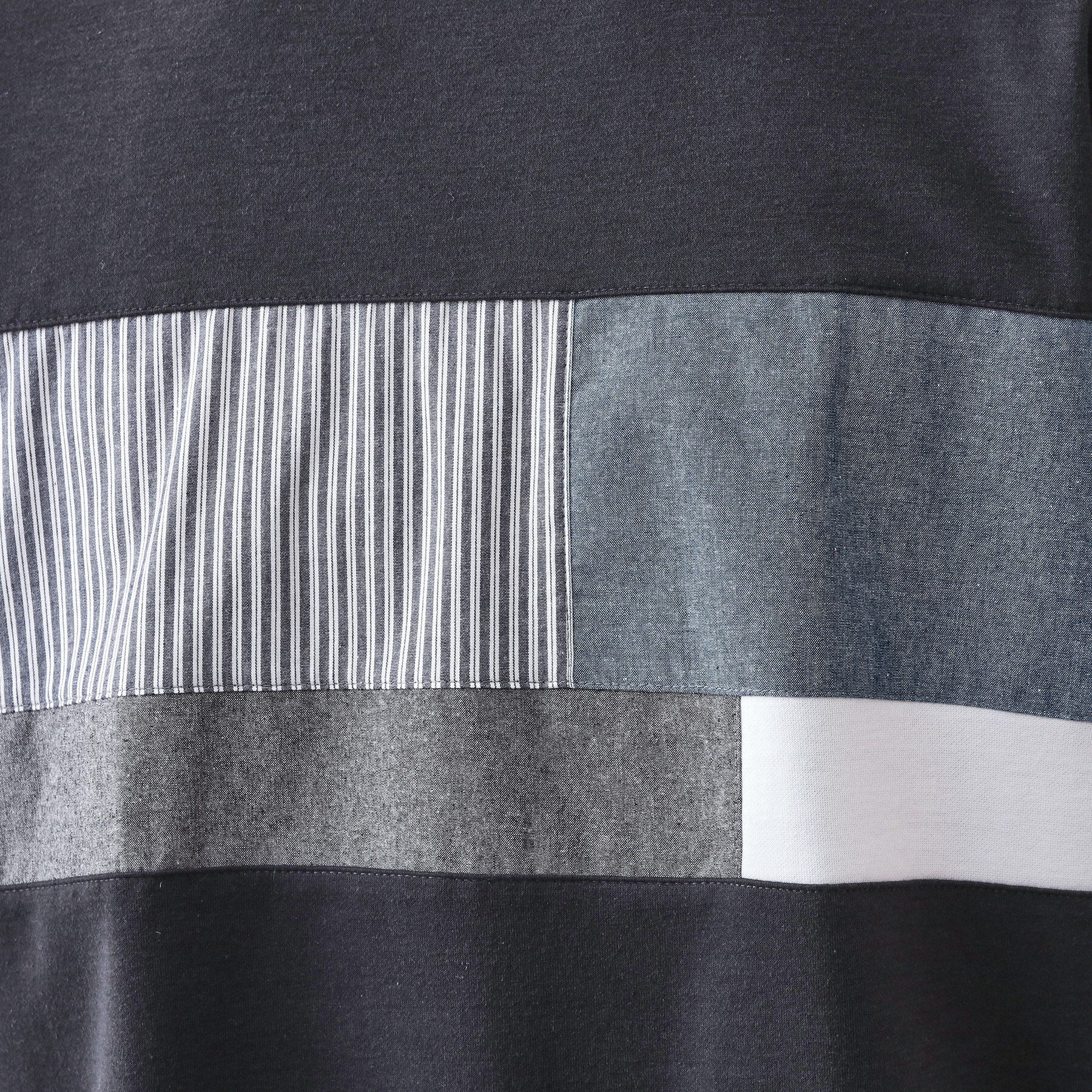 ザ ショップ ティーケー(メンズ) THE SHOP TK(Men) パネル切替半袖Tシャツ （オフホワイト(003)） オフホワイト(003)