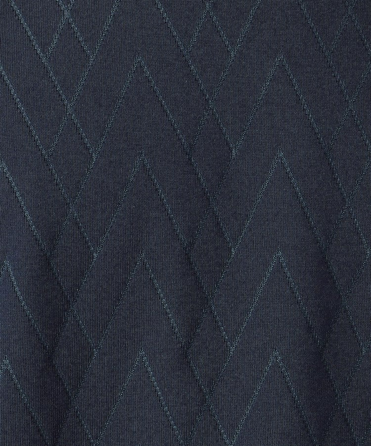 ザ ショップ ティーケー(メンズ) THE SHOP TK(Men) リサイクルリンクスジオメトリック長袖Tシャツ （オフホワイト(003)） オフホワイト(003)