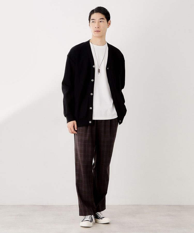 ザ ショップ ティーケー(メンズ) THE SHOP TK(Men) ガーターニットカーディガン （ボルドー(664)） ボルドー(664)