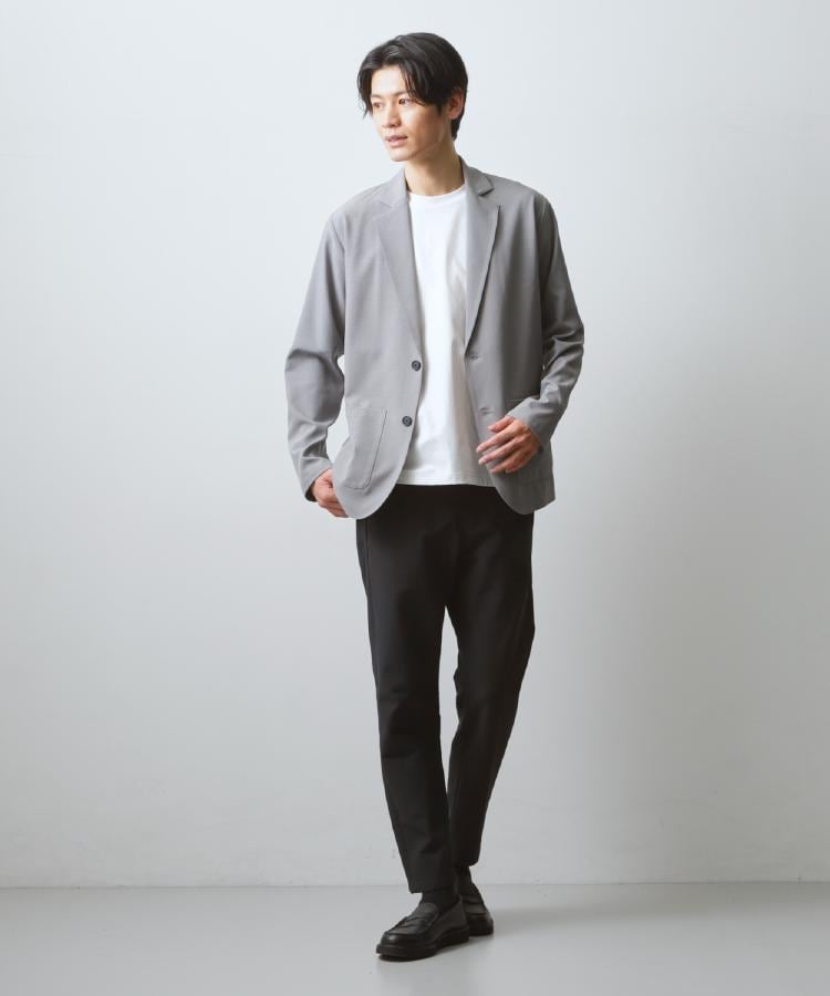 ザ ショップ ティーケー(メンズ) THE SHOP TK(Men) ◆【オールシーズン穿ける！】360°ストレッチ スマートムーブイージーパンツ （ネイビー(894)） ネイビー(894)