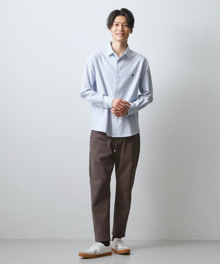 ザ ショップ ティーケー(メンズ) THE SHOP TK(Men) ◆【オールシーズン穿ける！】360°ストレッチ スマートムーブイージーパンツ （ネイビー(894)） ネイビー(894)