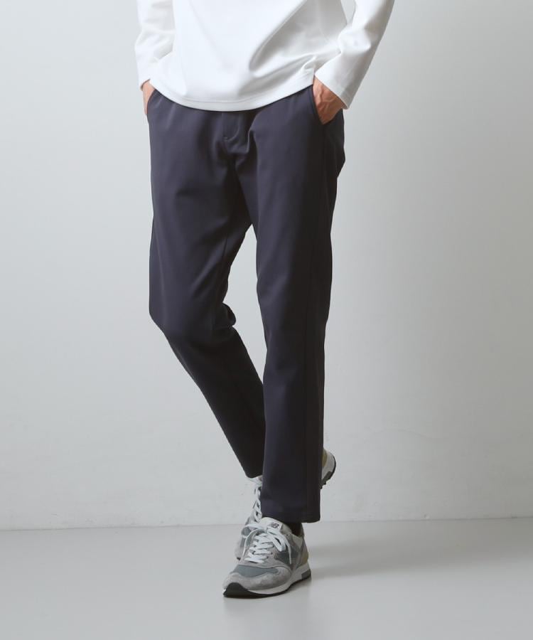ザ ショップ ティーケー(メンズ) THE SHOP TK(Men) ◆【オールシーズン穿ける！】360°ストレッチ スマートムーブイージーパンツ （ネイビー(894)） ネイビー(894)