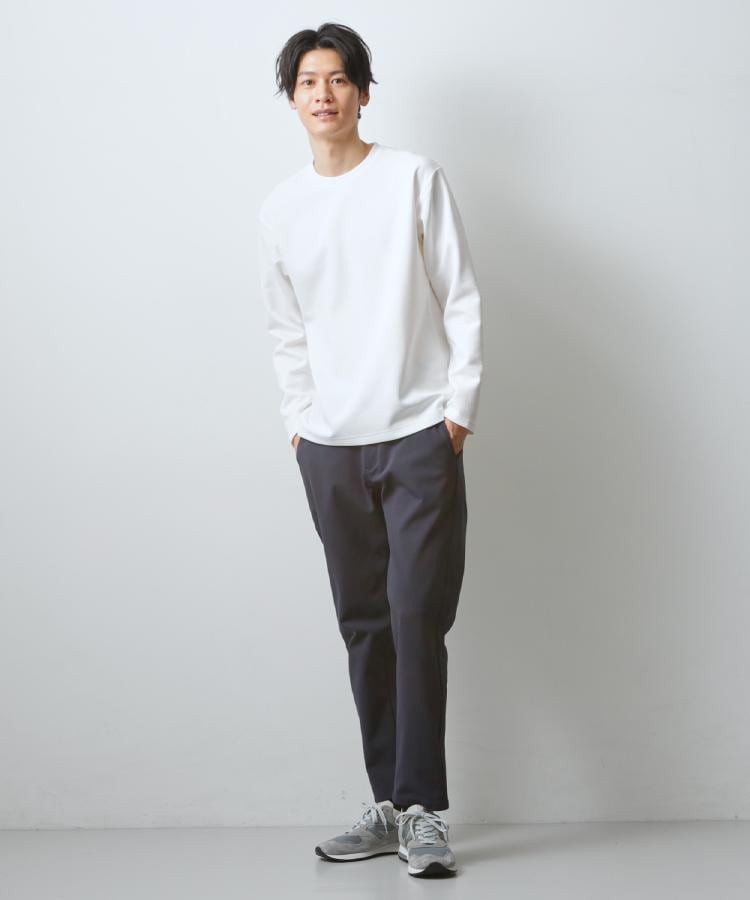 ザ ショップ ティーケー(メンズ) THE SHOP TK(Men) ◆【オールシーズン穿ける！】360°ストレッチ スマートムーブイージーパンツ （ネイビー(894)） ネイビー(894)