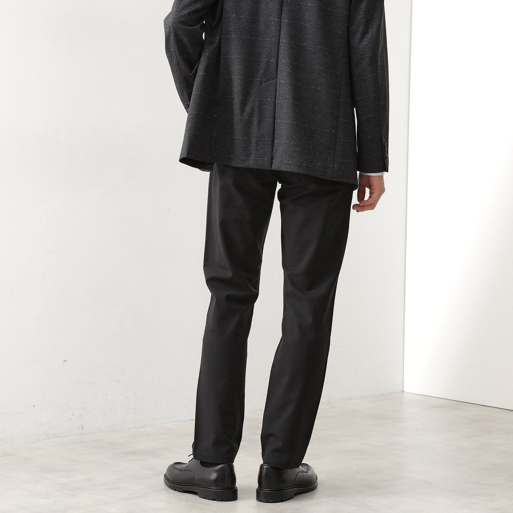 ザ ショップ ティーケー(メンズ) THE SHOP TK(Men) 【オールシーズン穿ける！】7DAYSストレッチへリンボンパンツ ON⇔OFF兼用 （チャコールグレー(814)） チャコールグレー(814)
