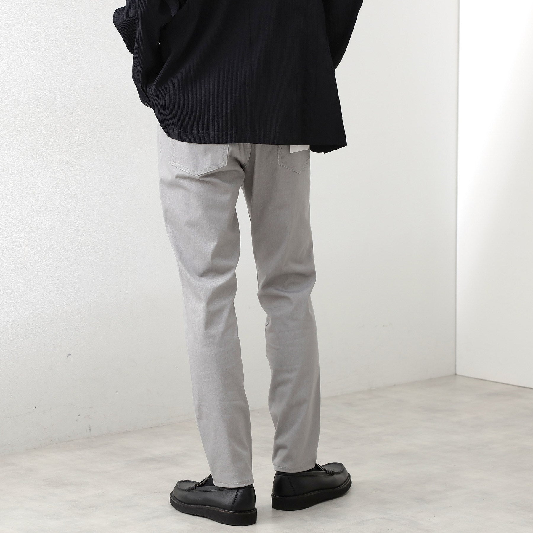 ザ ショップ ティーケー(メンズ) THE SHOP TK(Men) 【オールシーズン穿ける！】360°ストレッチ プレミアムスキニーパンツ 全5サイズ×6色展開 （スミクロ(818)） スミクロ(818)