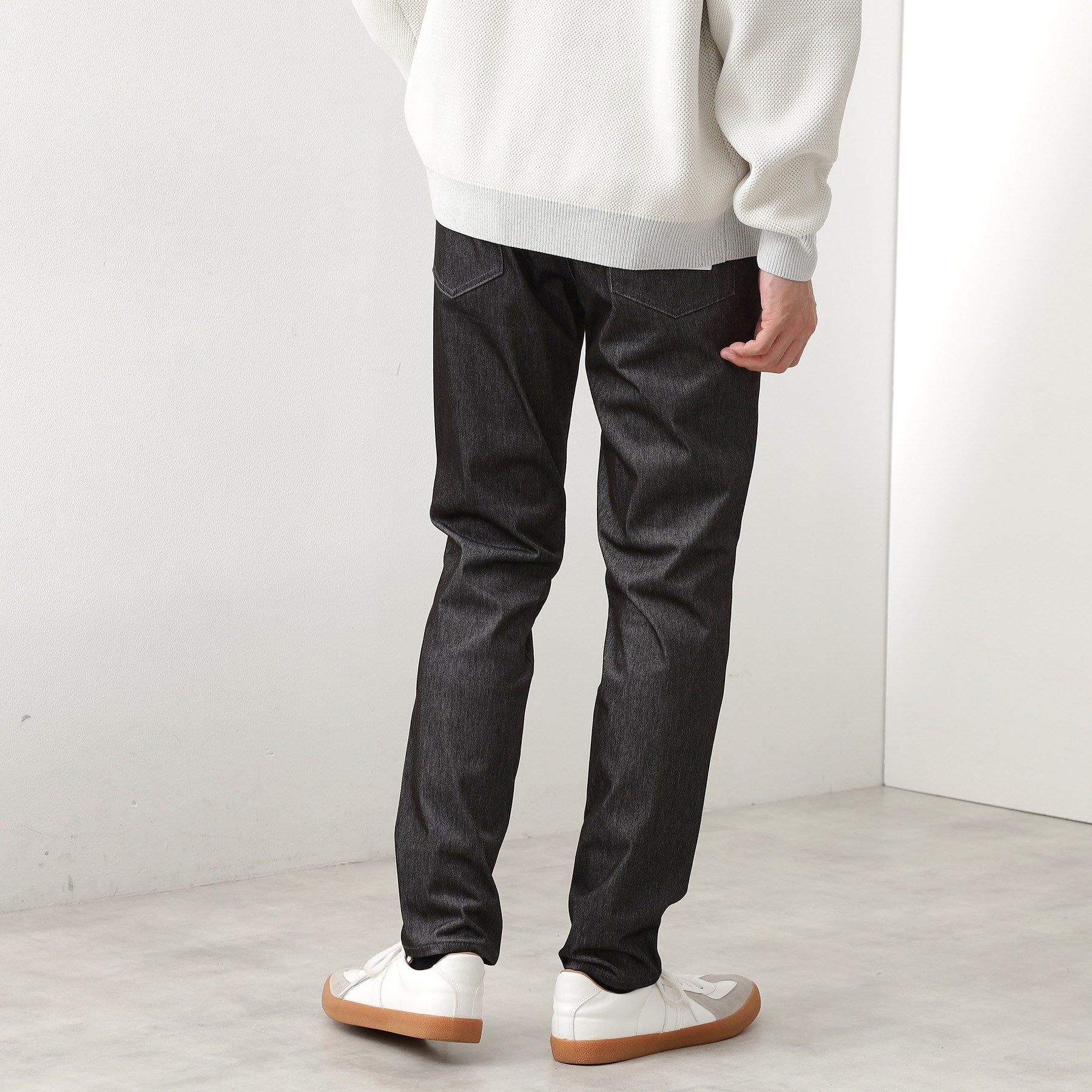 ザ ショップ ティーケー(メンズ) THE SHOP TK(Men) 【オールシーズン穿ける！】360°ストレッチ プレミアムスキニーパンツ 全5サイズ×6色展開 （スミクロ(818)） スミクロ(818)