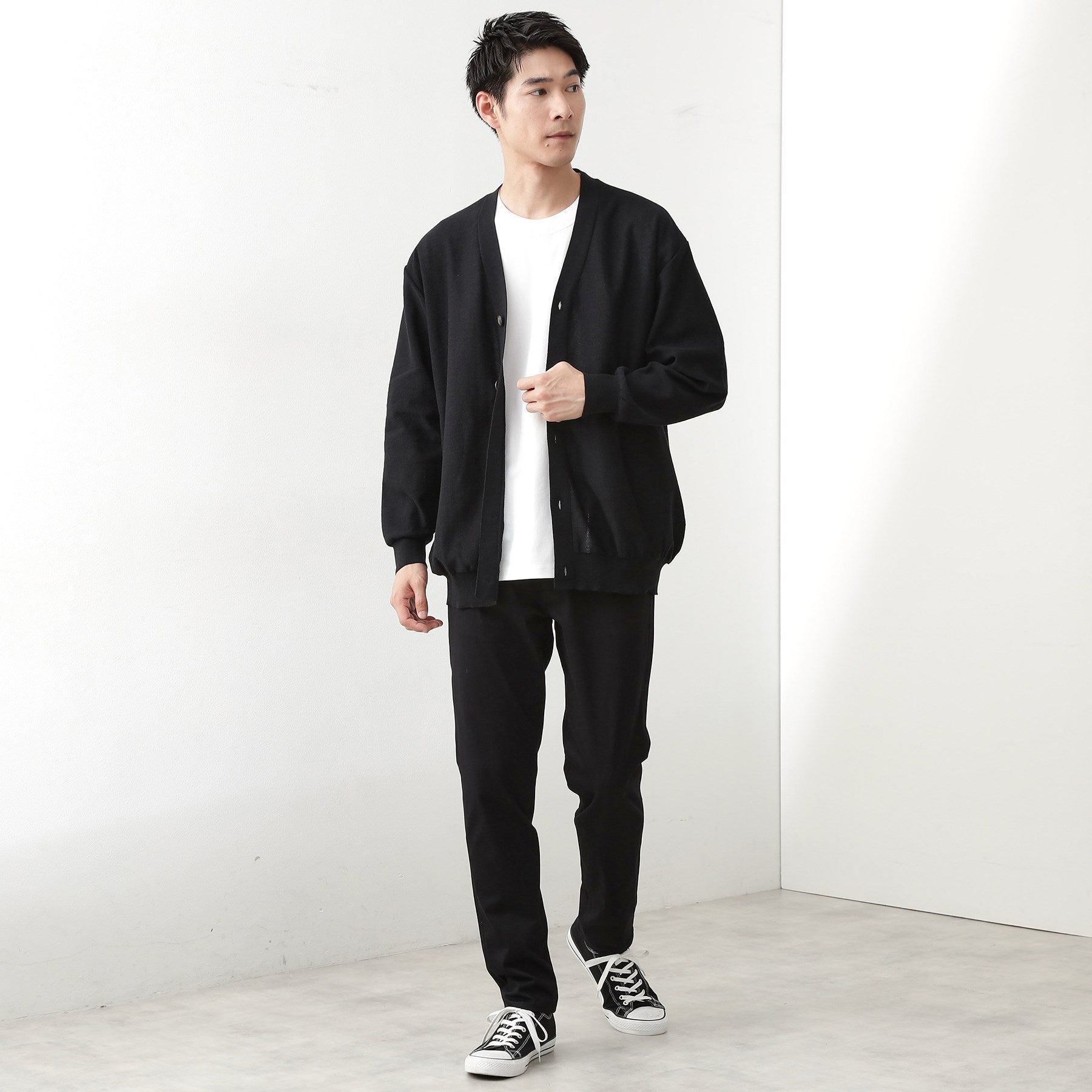 ザ ショップ ティーケー(メンズ) THE SHOP TK(Men) 【オールシーズン穿ける！】360°ストレッチ プレミアムスキニーパンツ 全5サイズ×6色展開 （スミクロ(818)） スミクロ(818)