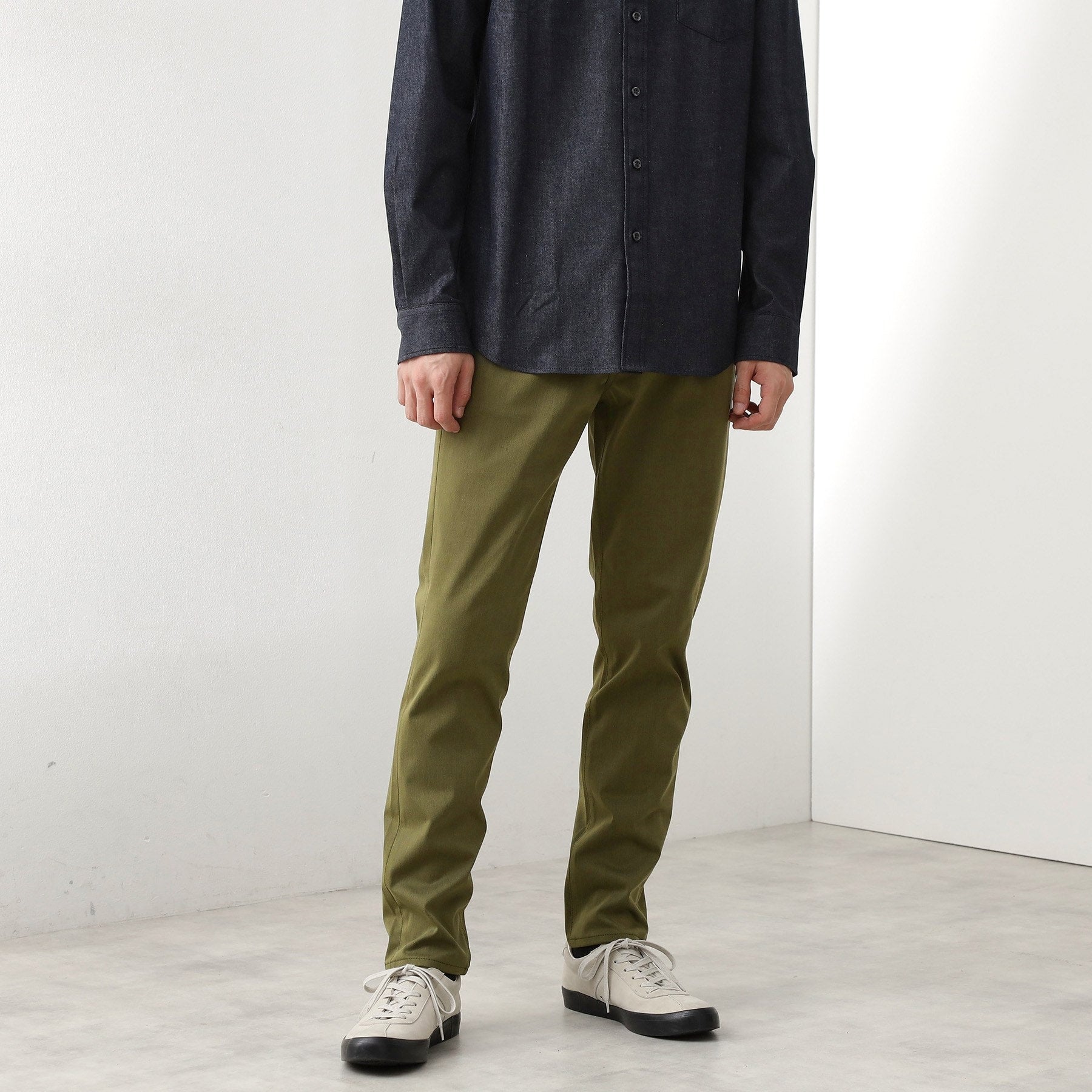 ザ ショップ ティーケー(メンズ) THE SHOP TK(Men) 【オールシーズン穿ける！】360°ストレッチ プレミアムスキニーパンツ 全5サイズ×6色展開 （スミクロ(818)） スミクロ(818)