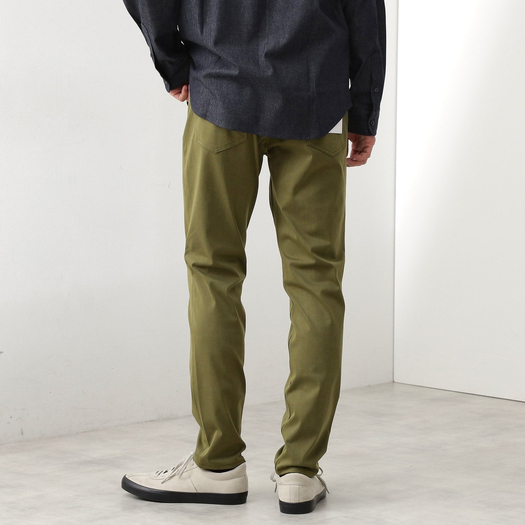 ザ ショップ ティーケー(メンズ) THE SHOP TK(Men) 【オールシーズン穿ける！】360°ストレッチ プレミアムスキニーパンツ 全5サイズ×6色展開 （スミクロ(818)） スミクロ(818)