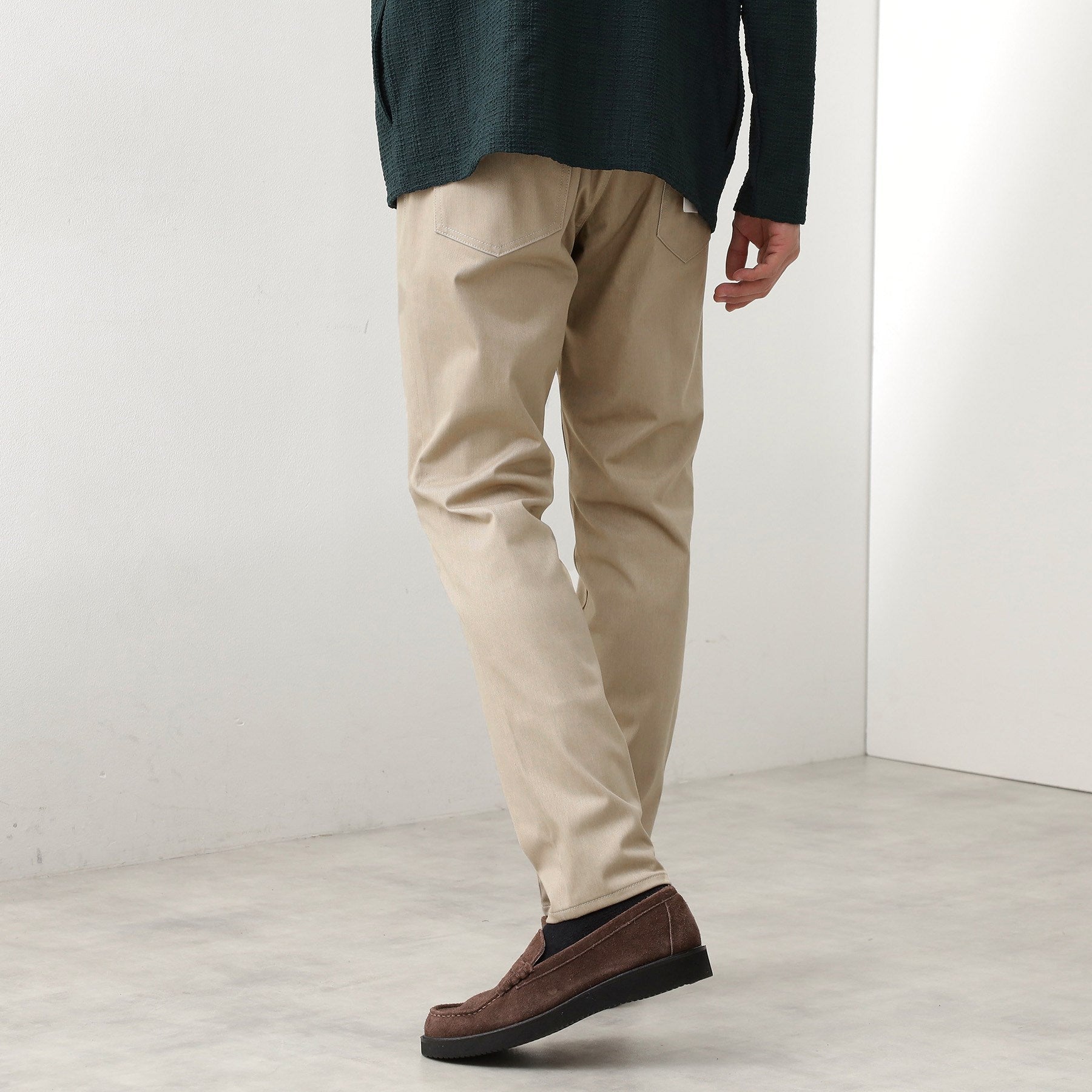 ザ ショップ ティーケー(メンズ) THE SHOP TK(Men) 【オールシーズン穿ける！】360°ストレッチ プレミアムスキニーパンツ 全5サイズ×6色展開 （スミクロ(818)） スミクロ(818)