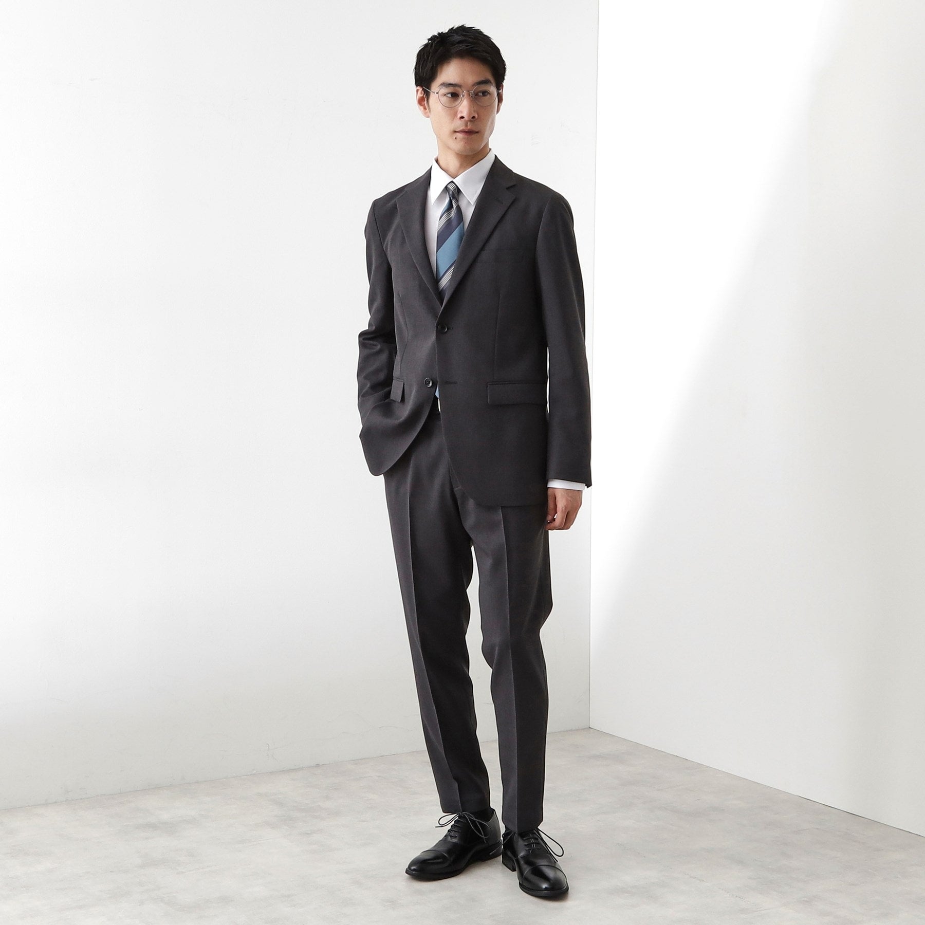 ザ ショップ ティーケー(メンズ) THE SHOP TK(Men) AVANT カルゼジャケット 【セットアップ可】 （チャコールグレー(014)） チャコールグレー(014)