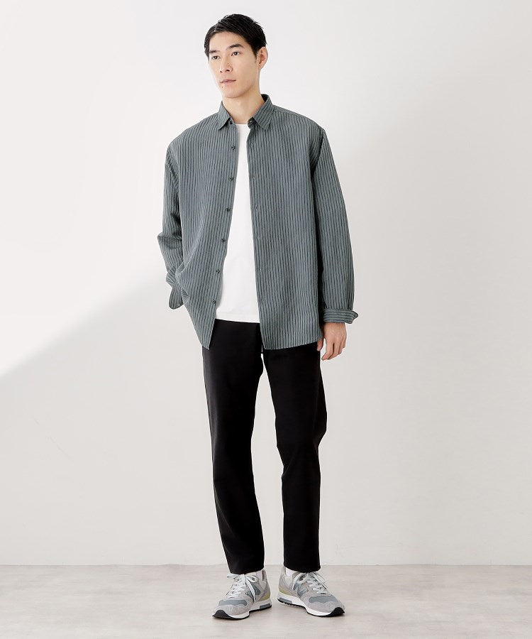 ザ ショップ ティーケー(メンズ) THE SHOP TK(Men) チェック＆ストライプアソート長袖シャツ【洗濯機OK】 （ブラウン(344)） ブラウン(344)