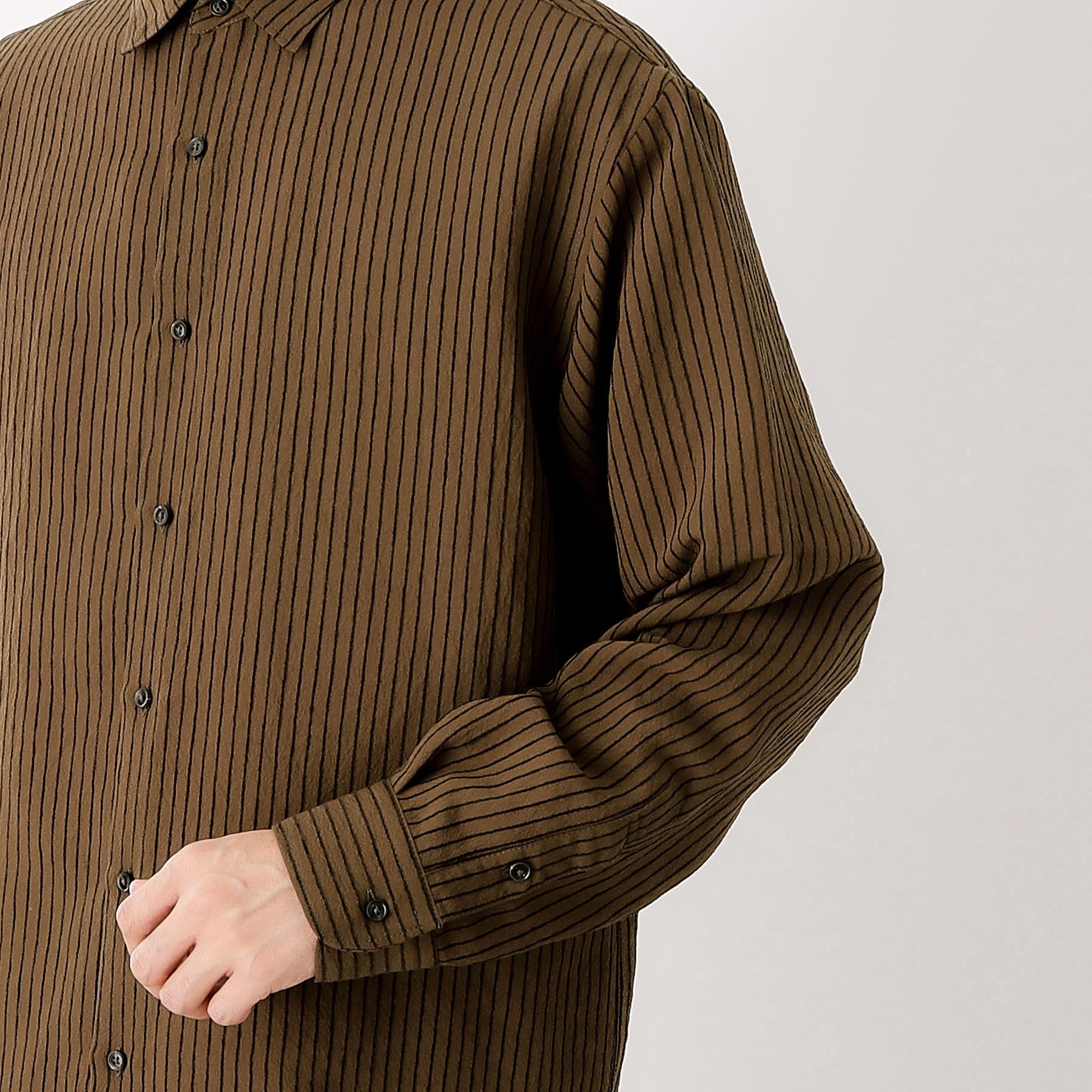 ザ ショップ ティーケー(メンズ) THE SHOP TK(Men) チェック＆ストライプアソート長袖シャツ【洗濯機OK】 （ブルーグリーン(397)） ブルーグリーン(397)
