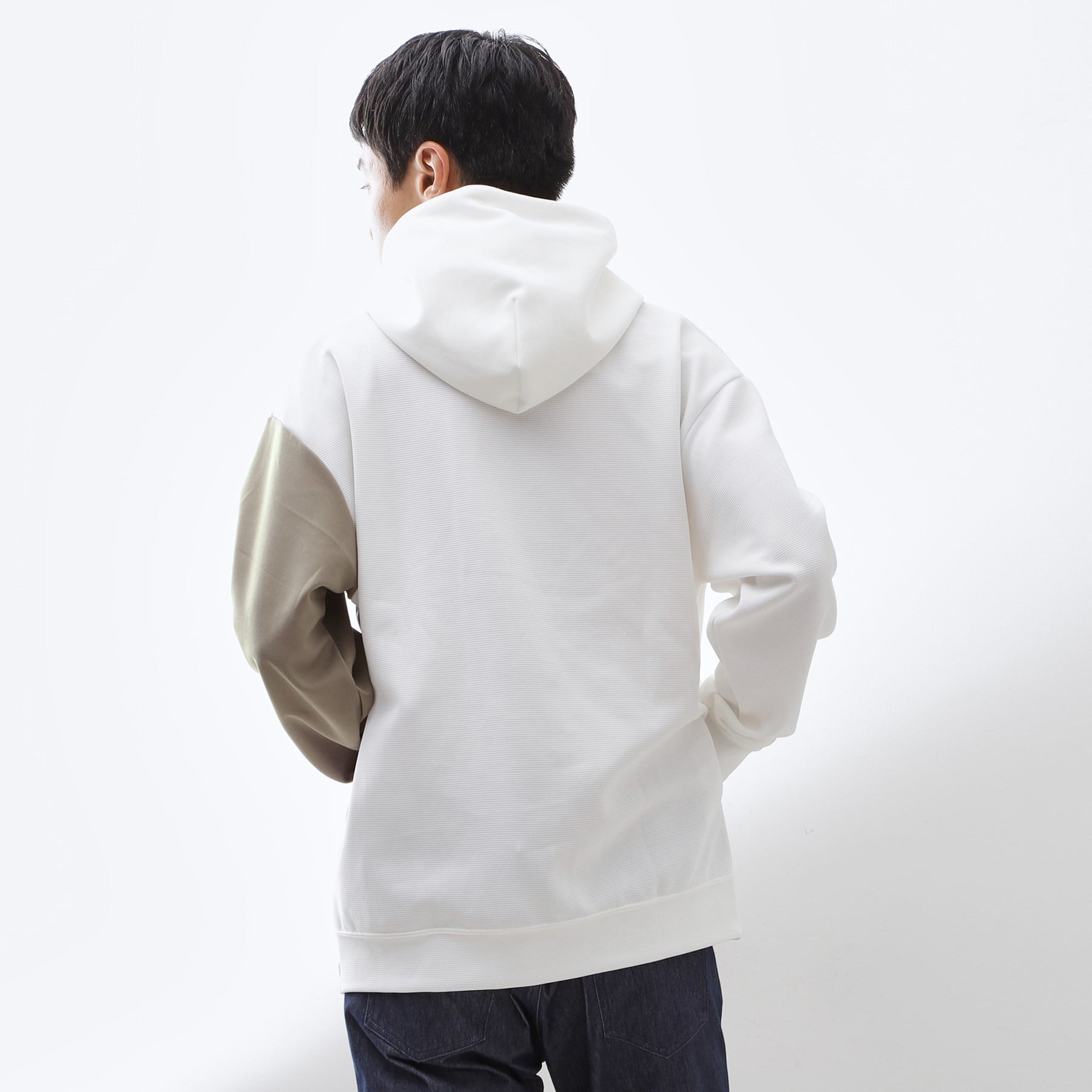 ザ ショップ ティーケー(メンズ) THE SHOP TK(Men) ブロッキングパーカー （ブルー(092)） ブルー(092)