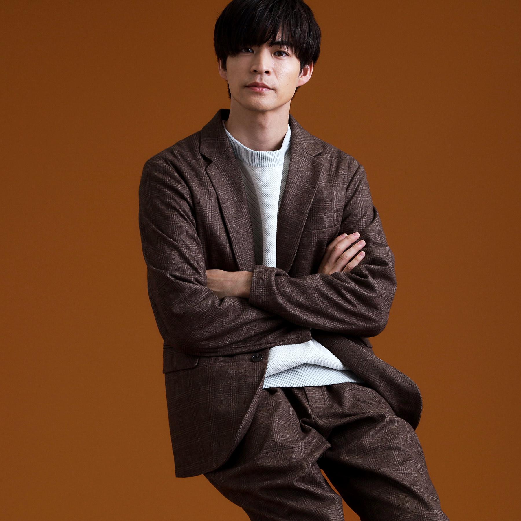 ザ ショップ ティーケー(メンズ) THE SHOP TK(Men) ホームスパンジャージジャケット【セットアップ可】 （チャコールグレー(013)） チャコールグレー(013)