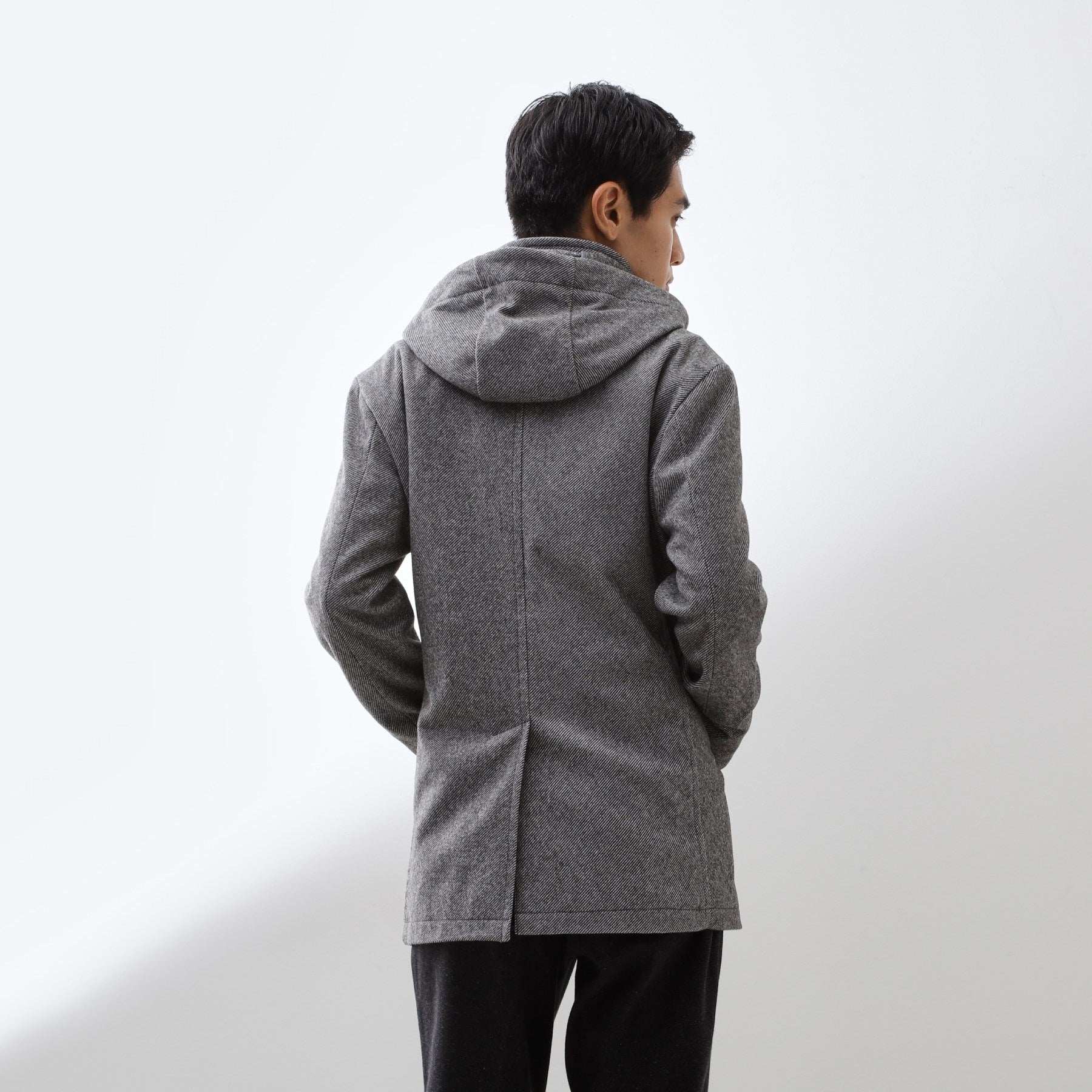 ザ ショップ ティーケー(メンズ) THE SHOP TK(Men) ウーリックスタンドメルトンコート （グレー(412)） グレー(412)