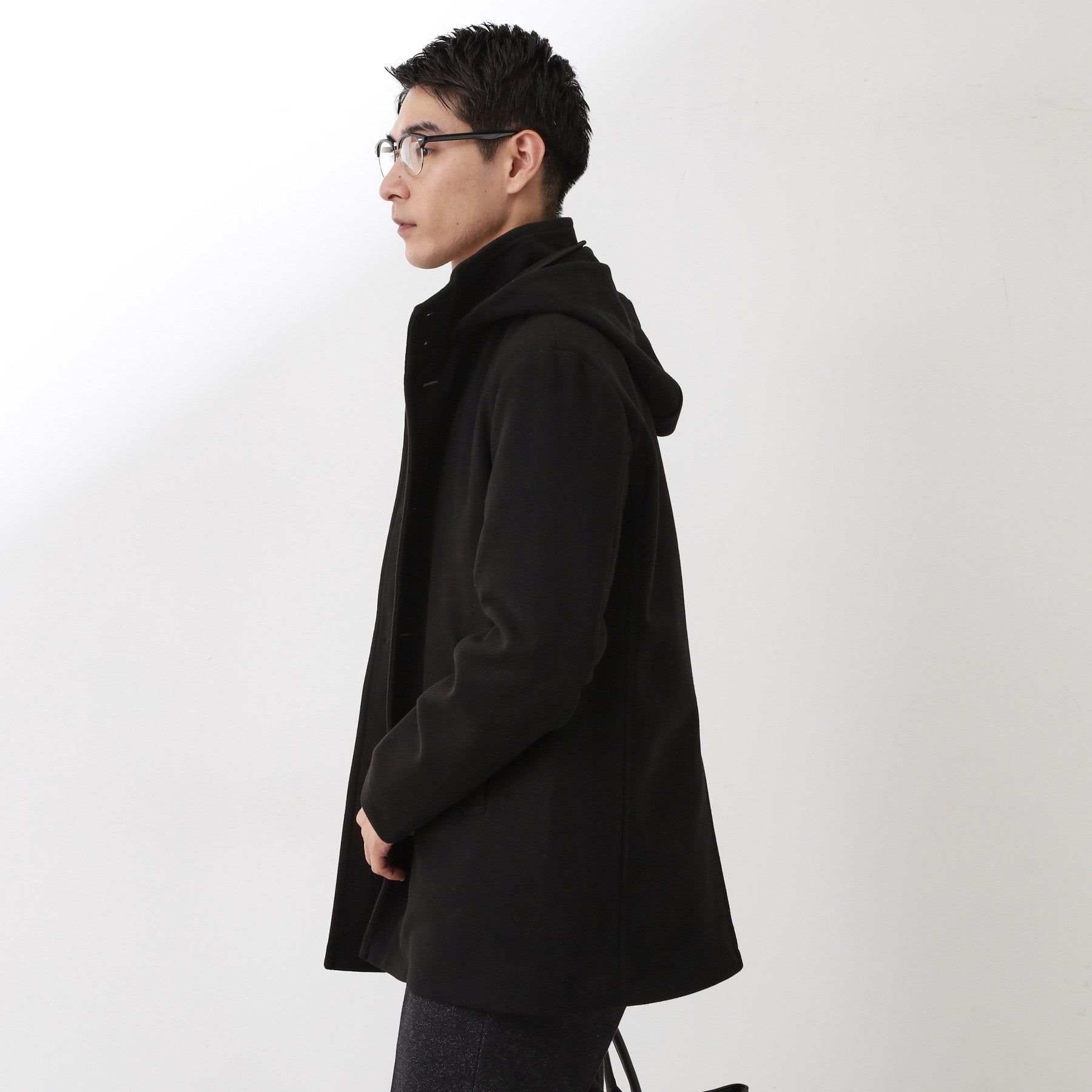 ザ ショップ ティーケー(メンズ) THE SHOP TK(Men) ウーリックスタンドメルトンコート （グレー(412)） グレー(412)