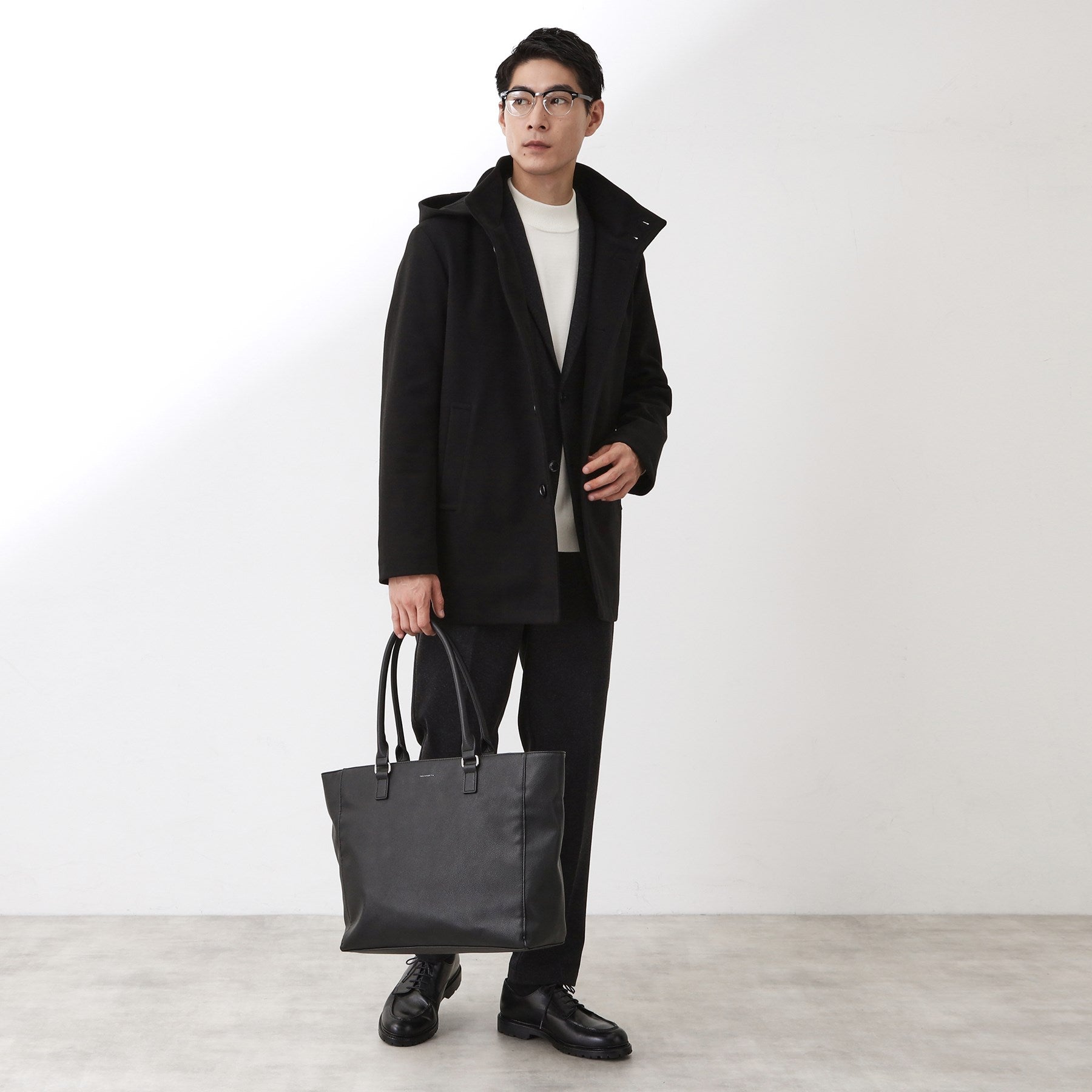 ザ ショップ ティーケー(メンズ) THE SHOP TK(Men) ウーリックスタンドメルトンコート （グレー(412)） グレー(412)