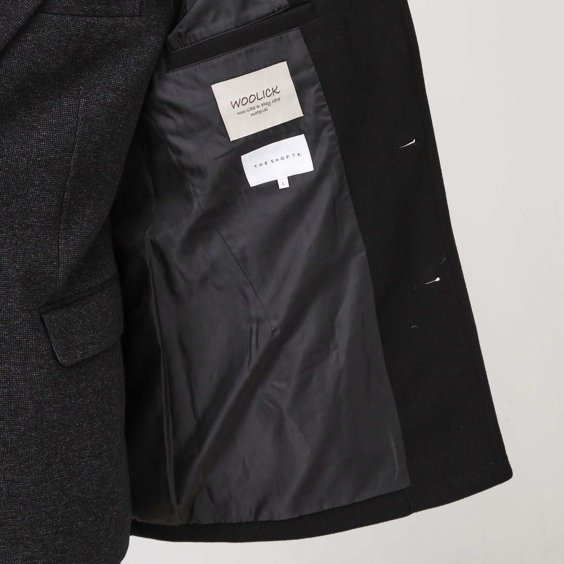 ザ ショップ ティーケー(メンズ) THE SHOP TK(Men) ウーリックスタンドメルトンコート （グレー(412)） グレー(412)