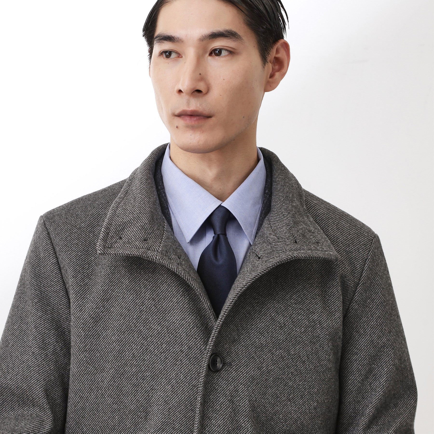 ザ ショップ ティーケー(メンズ) THE SHOP TK(Men) ウーリックスタンドメルトンコート （グレー(412)） グレー(412)