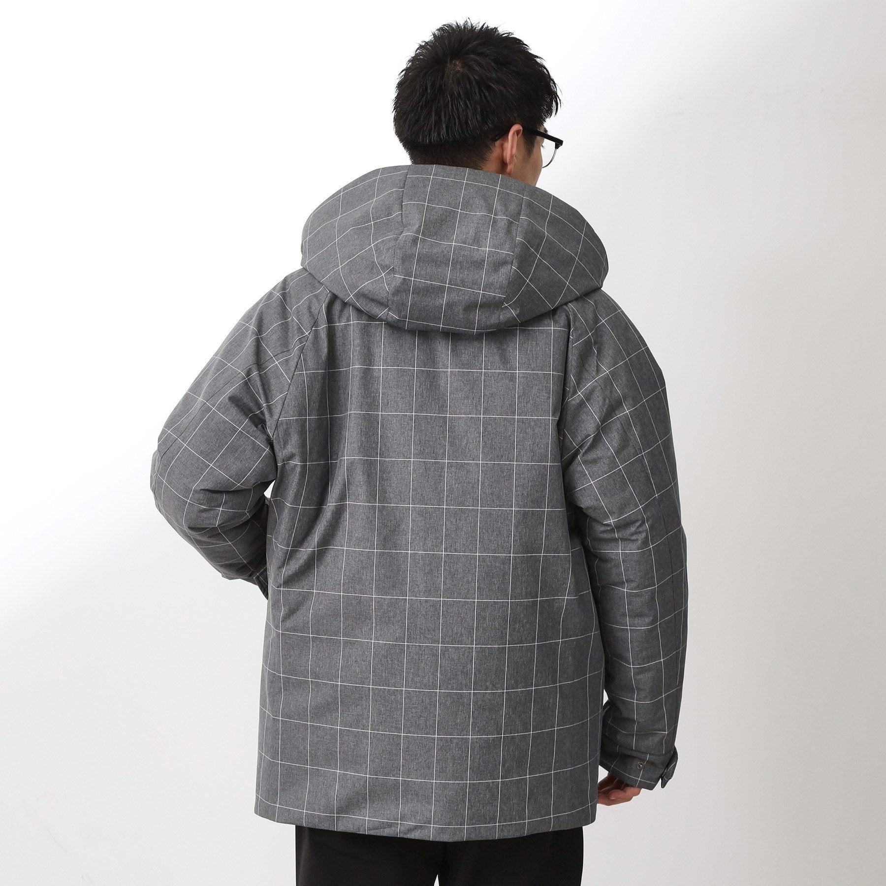 ザ ショップ ティーケー(メンズ) THE SHOP TK(Men) SORONA／ソロナ 中綿2WAYブルゾン 【防風／洗濯機OK／フード脱着可】 （ブラック(019)） ブラック(019)