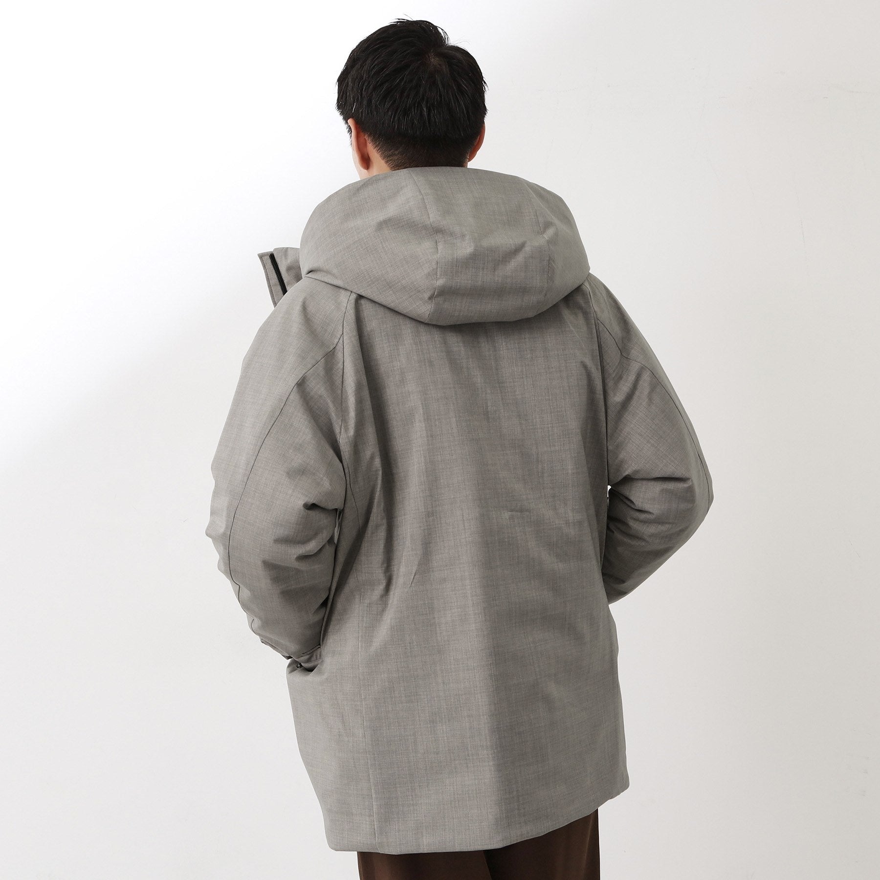 ザ ショップ ティーケー(メンズ) THE SHOP TK(Men) SORONA／ソロナ 中綿2WAYブルゾン 【防風／洗濯機OK／フード脱着可】 （ブラック(019)） ブラック(019)