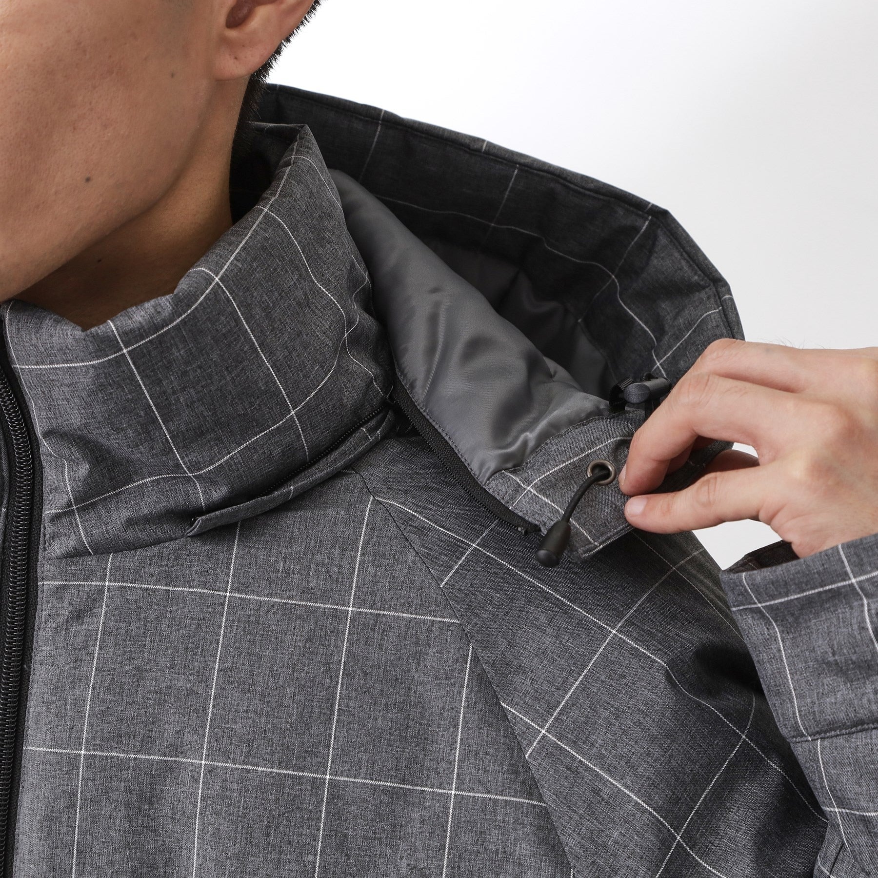 ザ ショップ ティーケー(メンズ) THE SHOP TK(Men) SORONA／ソロナ 中綿2WAYブルゾン 【防風／洗濯機OK／フード脱着可】 （ブラック(019)） ブラック(019)