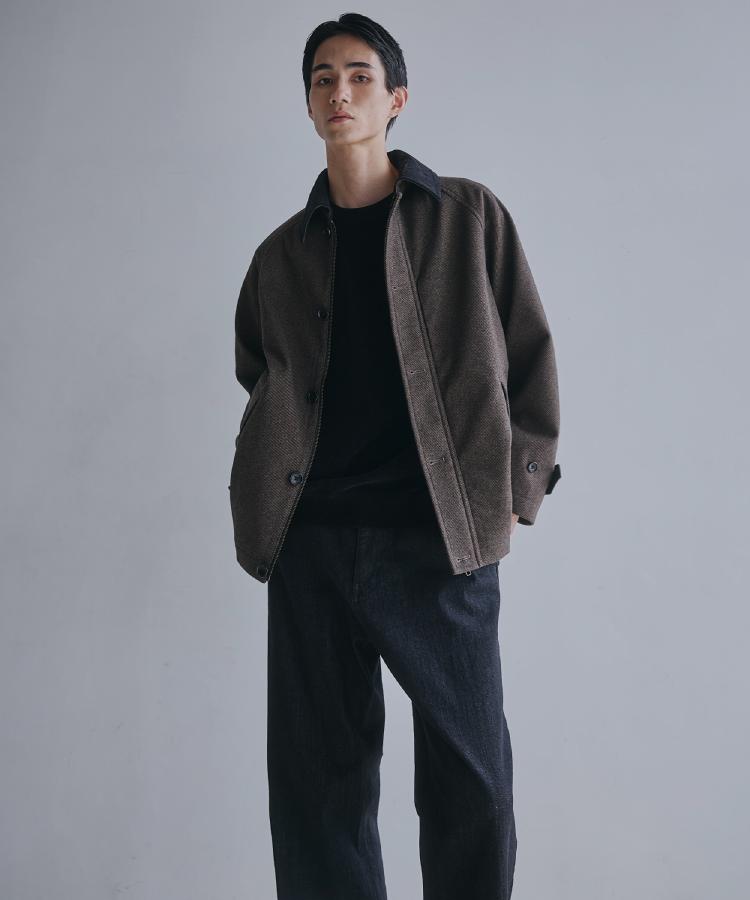 ザ ショップ ティーケー(メンズ) THE SHOP TK(Men) ウーリックデッキブルゾン （ブラウン(443)） ブラウン(443)