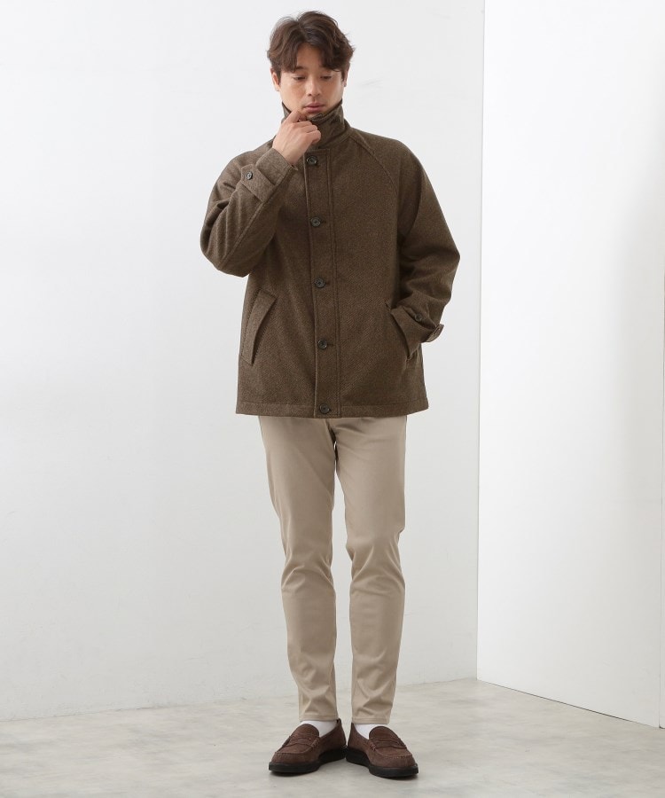 ザ ショップ ティーケー(メンズ) THE SHOP TK(Men) ウーリックデッキブルゾン （ブラウン(443)） ブラウン(443)