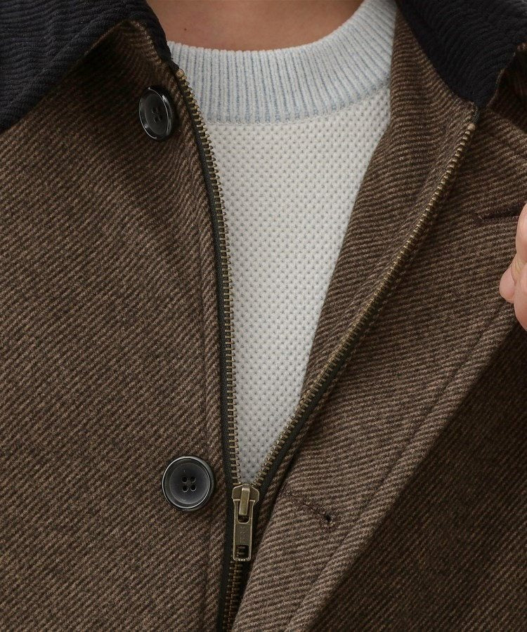 ザ ショップ ティーケー(メンズ) THE SHOP TK(Men) ウーリックデッキブルゾン （ブラウン(443)） ブラウン(443)