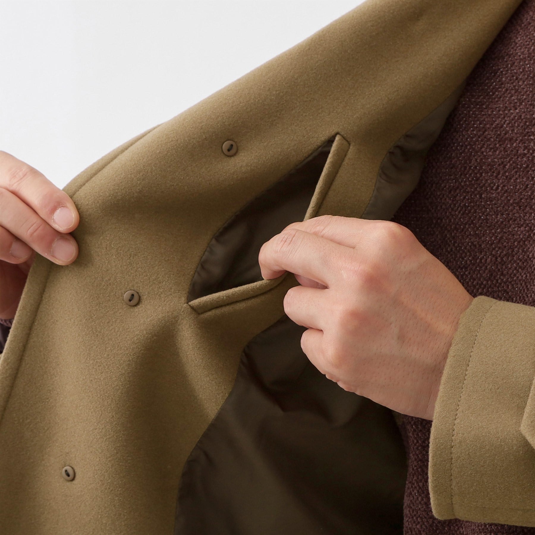 ザ ショップ ティーケー(メンズ) THE SHOP TK(Men) ウーリックシングルPジャケット （ネイビー(094)） ネイビー(094)