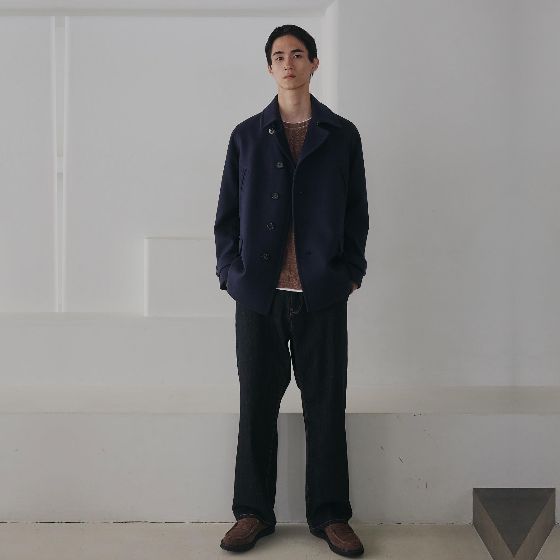 ザ ショップ ティーケー(メンズ) THE SHOP TK(Men) ウーリックシングルPジャケット （ネイビー(094)） ネイビー(094)