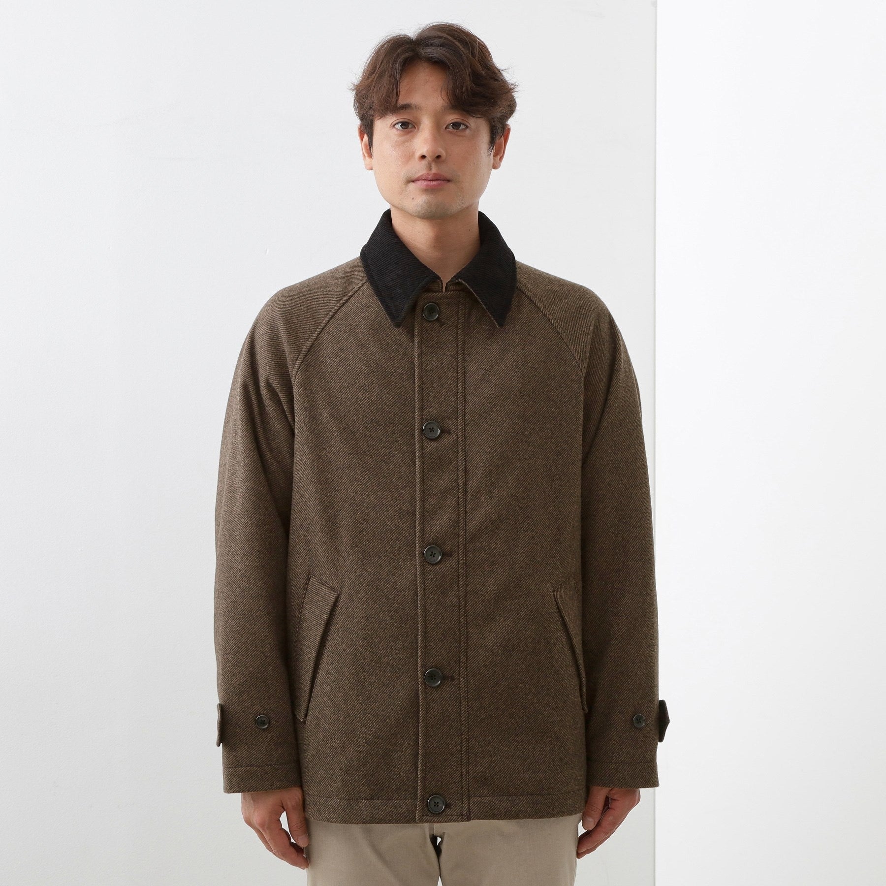 ザ ショップ ティーケー(メンズ) THE SHOP TK(Men) ウーリックデッキブルゾン （グレー(412)） グレー(412)