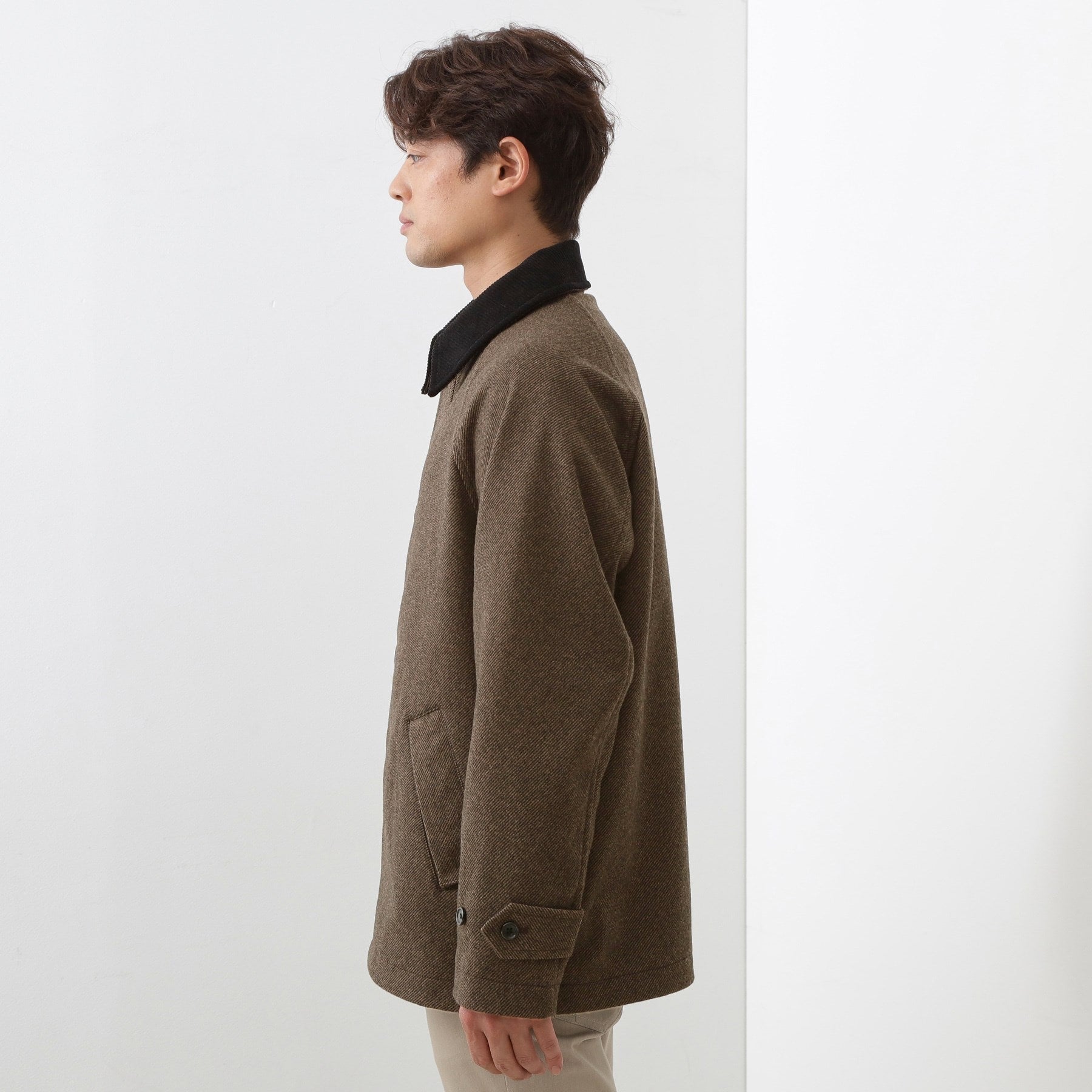 ザ ショップ ティーケー(メンズ) THE SHOP TK(Men) ウーリックデッキブルゾン （グレー(412)） グレー(412)