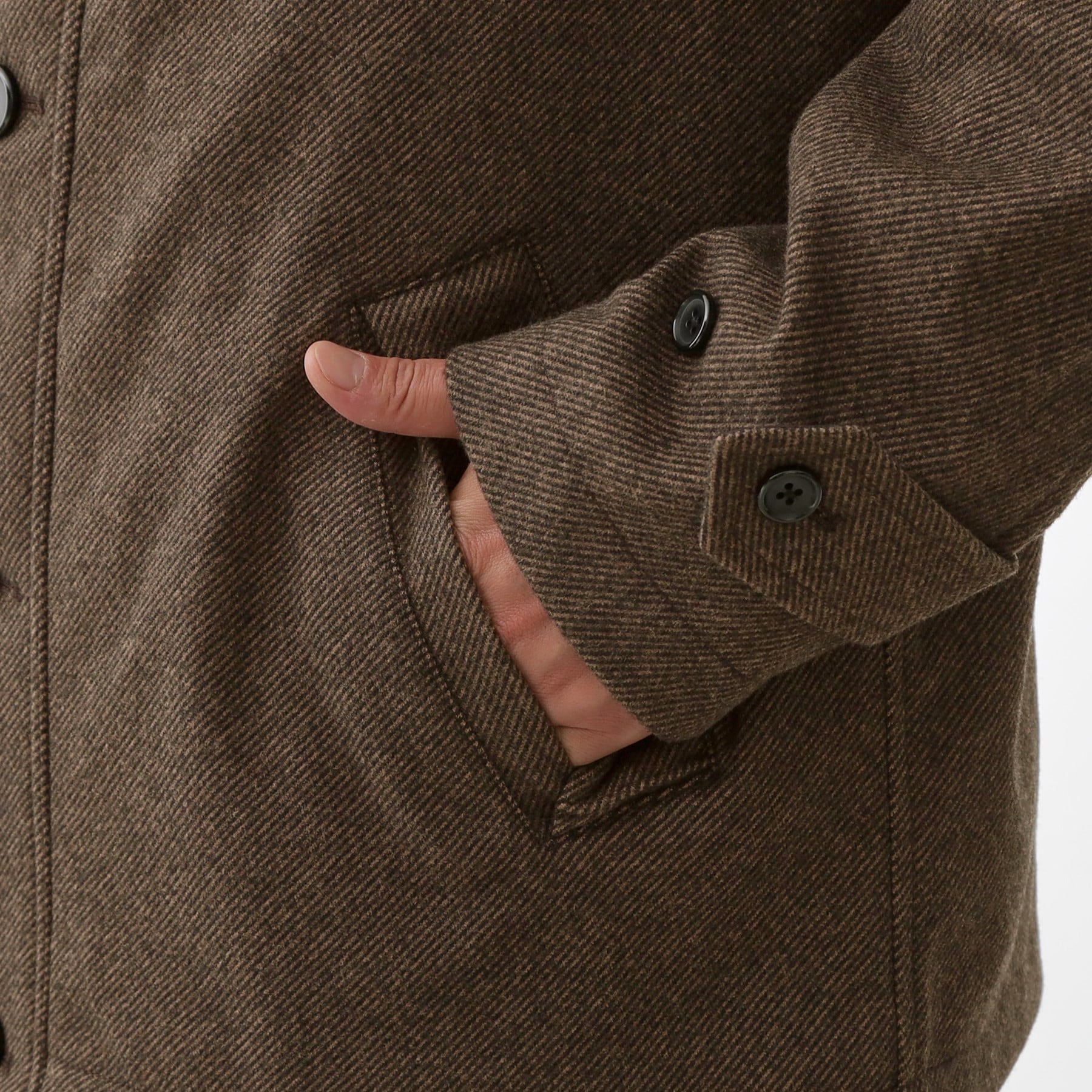 ザ ショップ ティーケー(メンズ) THE SHOP TK(Men) ウーリックデッキブルゾン （グレー(412)） グレー(412)