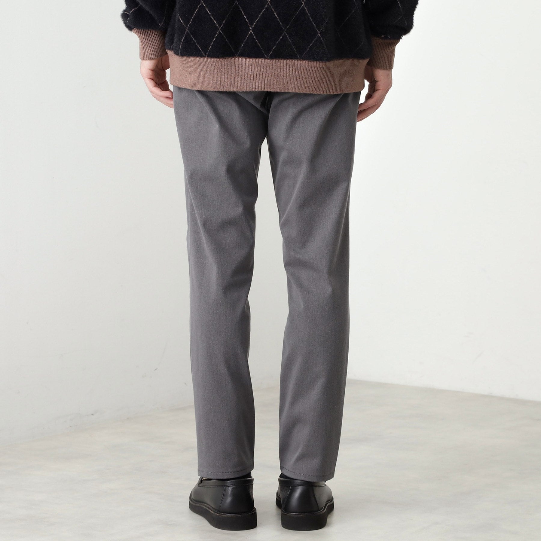 ザ ショップ ティーケー(メンズ) THE SHOP TK(Men) プレミアムスキニーパンツ WARM【裏起毛/360°ストレッチ/洗濯機OK】 （ブラウン(044)） ブラウン(044)