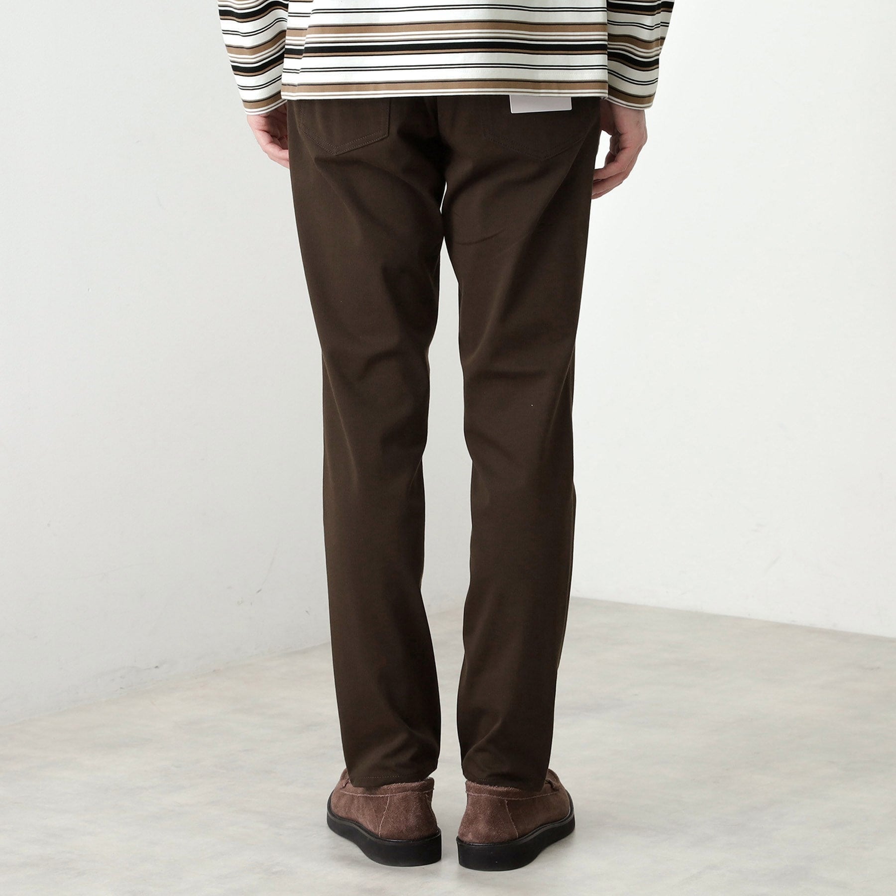 ザ ショップ ティーケー(メンズ) THE SHOP TK(Men) プレミアムスキニーパンツ WARM【裏起毛/360°ストレッチ/洗濯機OK】 （ブラウン(044)） ブラウン(044)