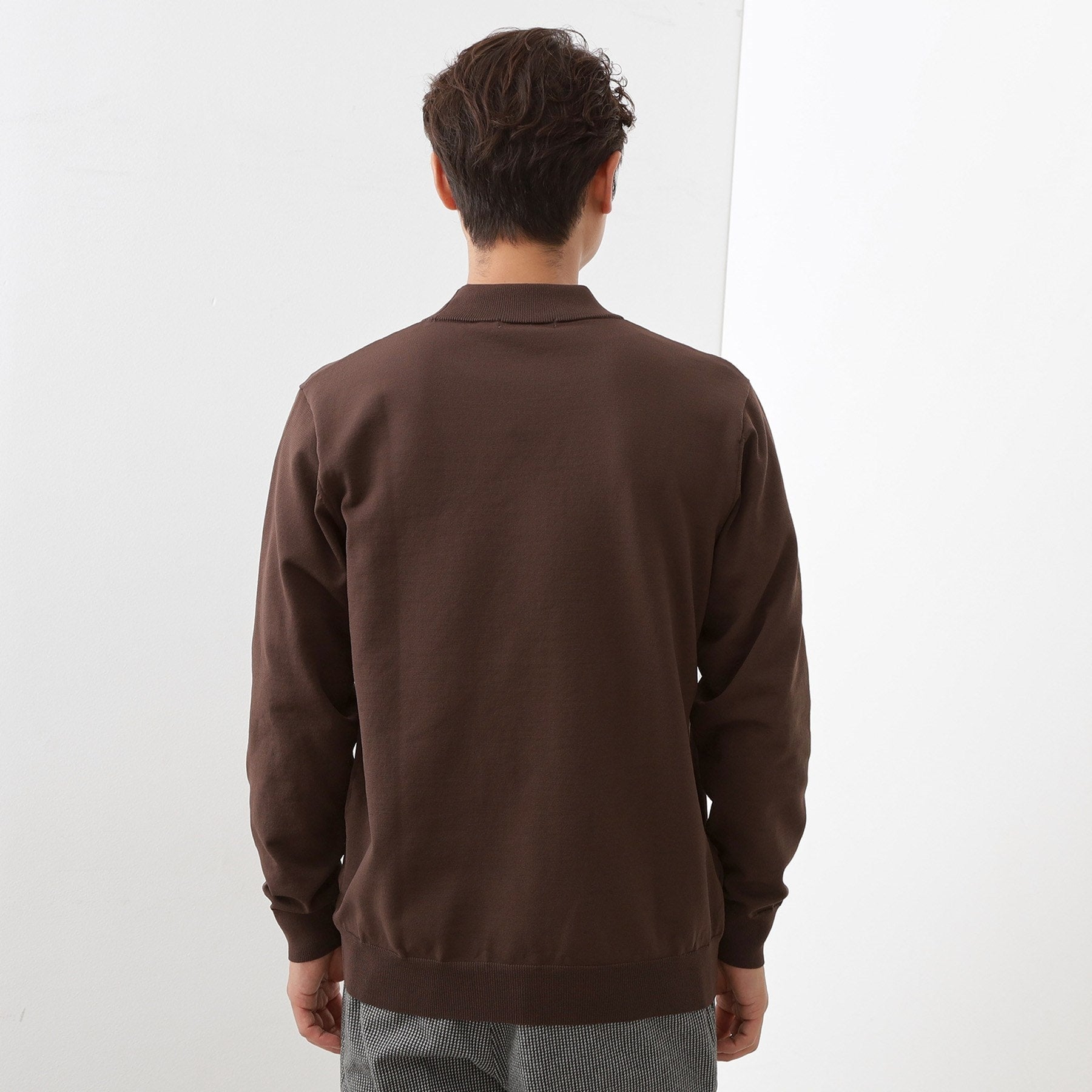 ザ ショップ ティーケー(メンズ) THE SHOP TK(Men) 【冬のビジネスシーンに最適】モックネックニット （ネイビー(094)） ネイビー(094)