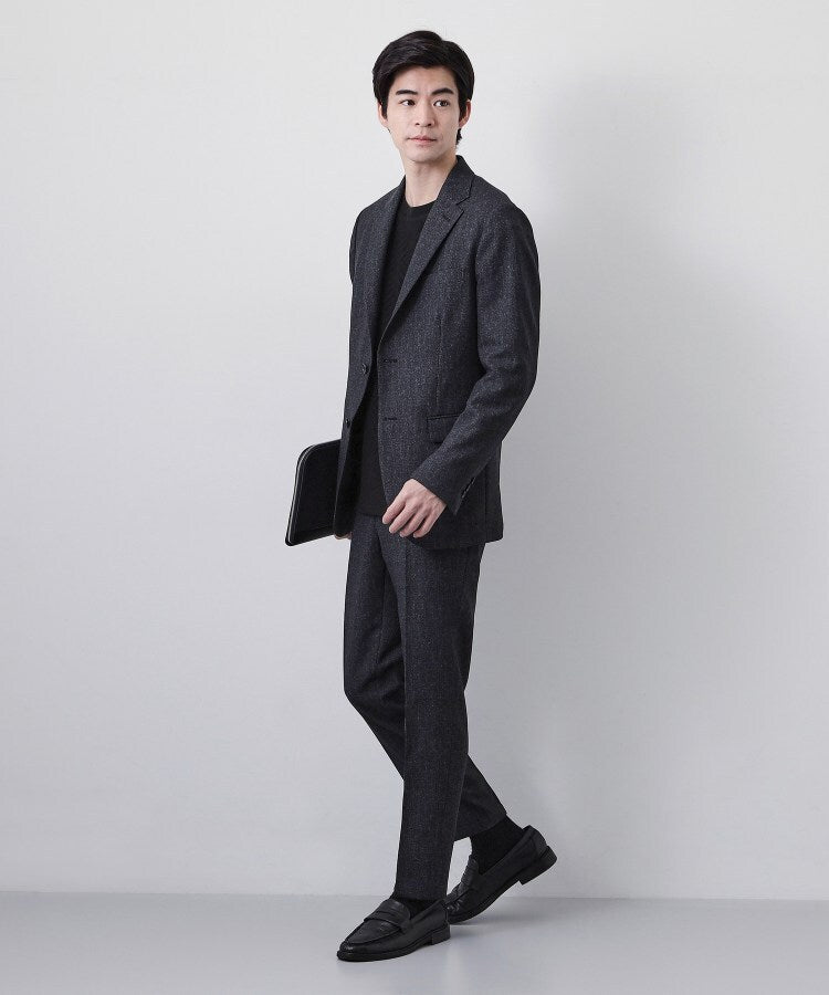 ザ ショップ ティーケー(メンズ) THE SHOP TK(Men) 【セットアップ可／洗濯機OK】AVANT AIR メッシュスラックス （グレー(012)） グレー(012)
