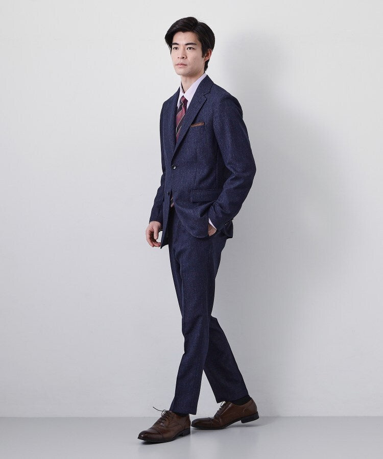 ザ ショップ ティーケー(メンズ) THE SHOP TK(Men) 【セットアップ可／洗濯機OK】AVANT AIR メッシュスラックス （グレー(012)） グレー(012)
